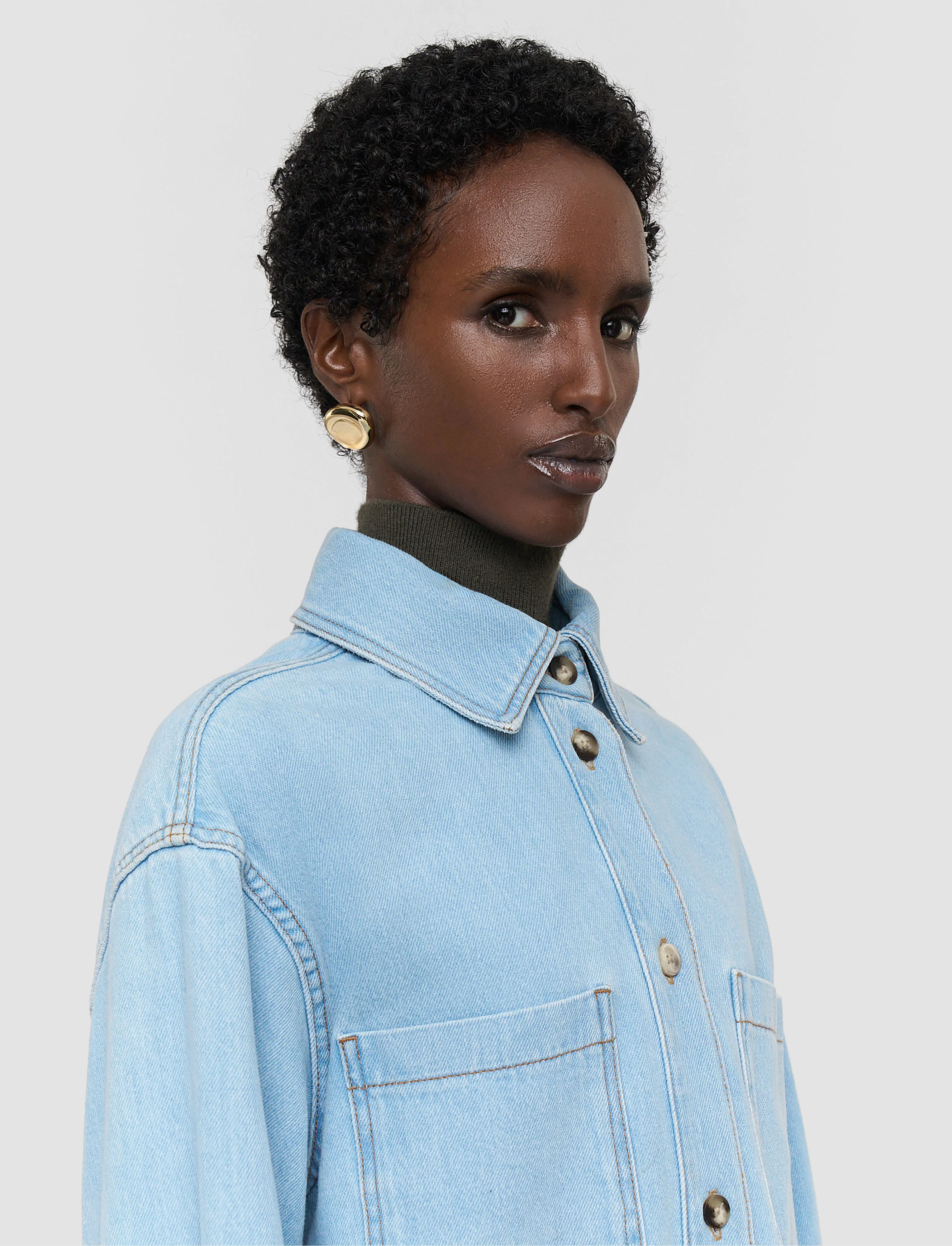 Idar Light Denim Shirt - Image 5