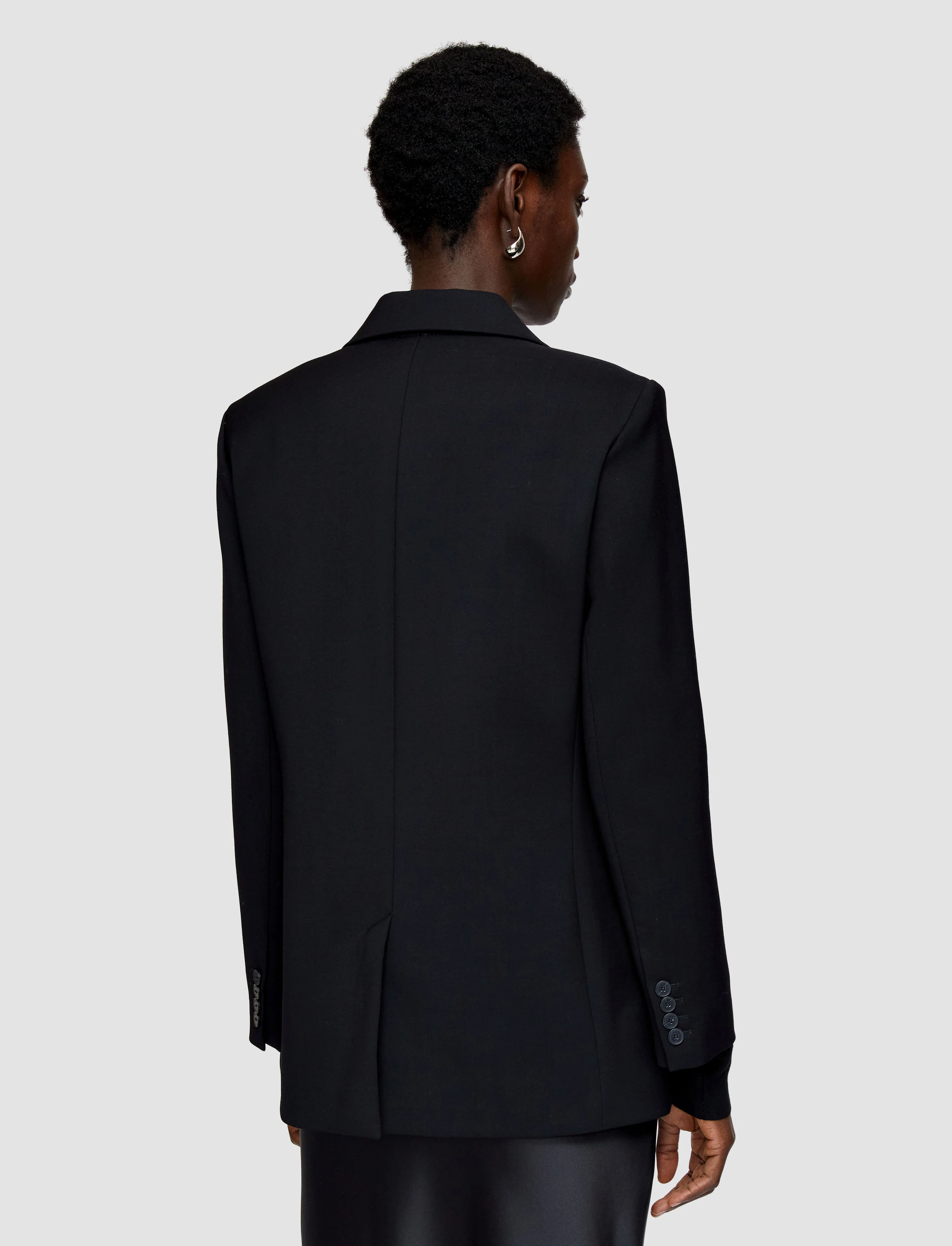 Tailoring Wool Stretch Jackie Jacket - Image 4