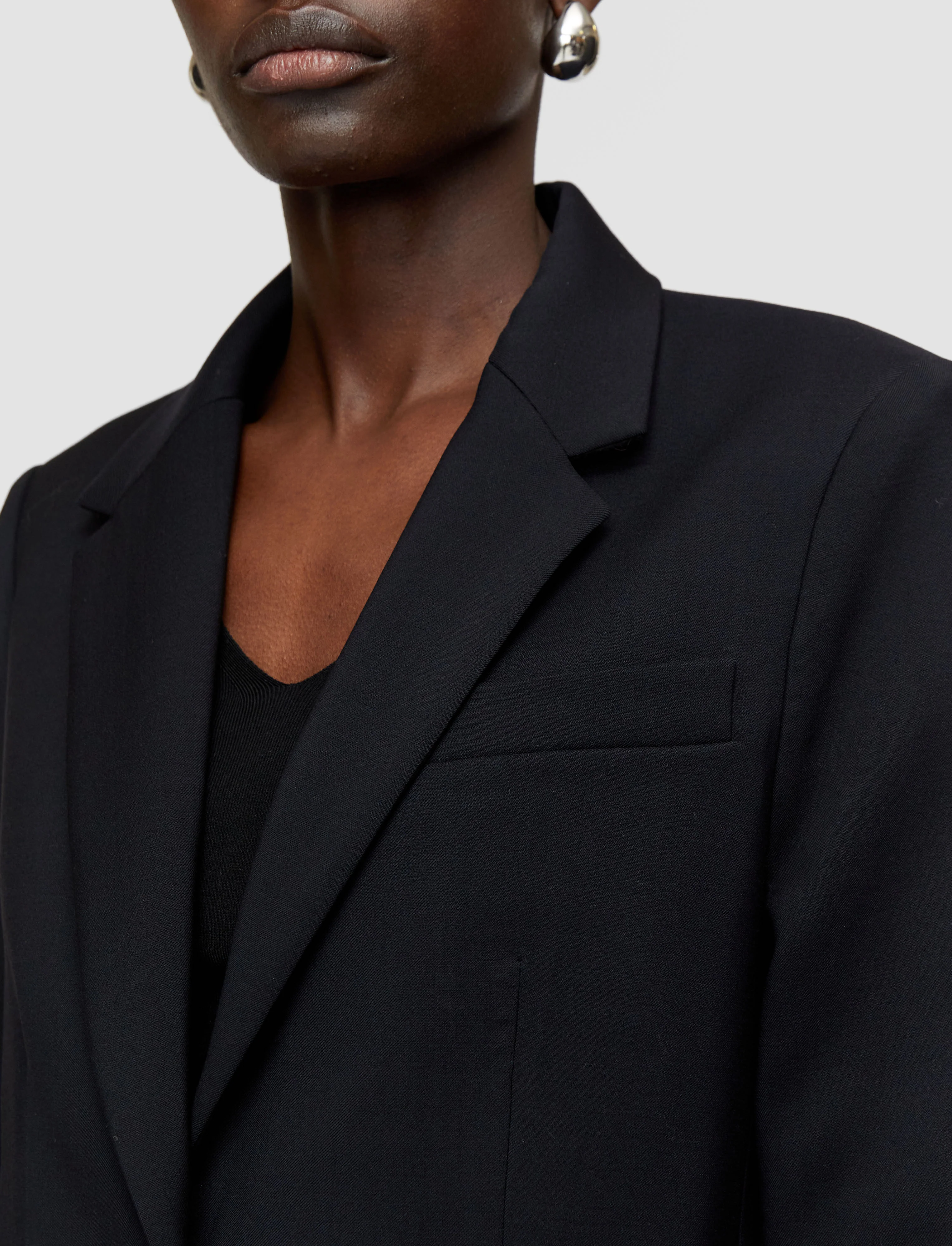 Tailoring Wool Stretch Jackie Jacket - Image 5