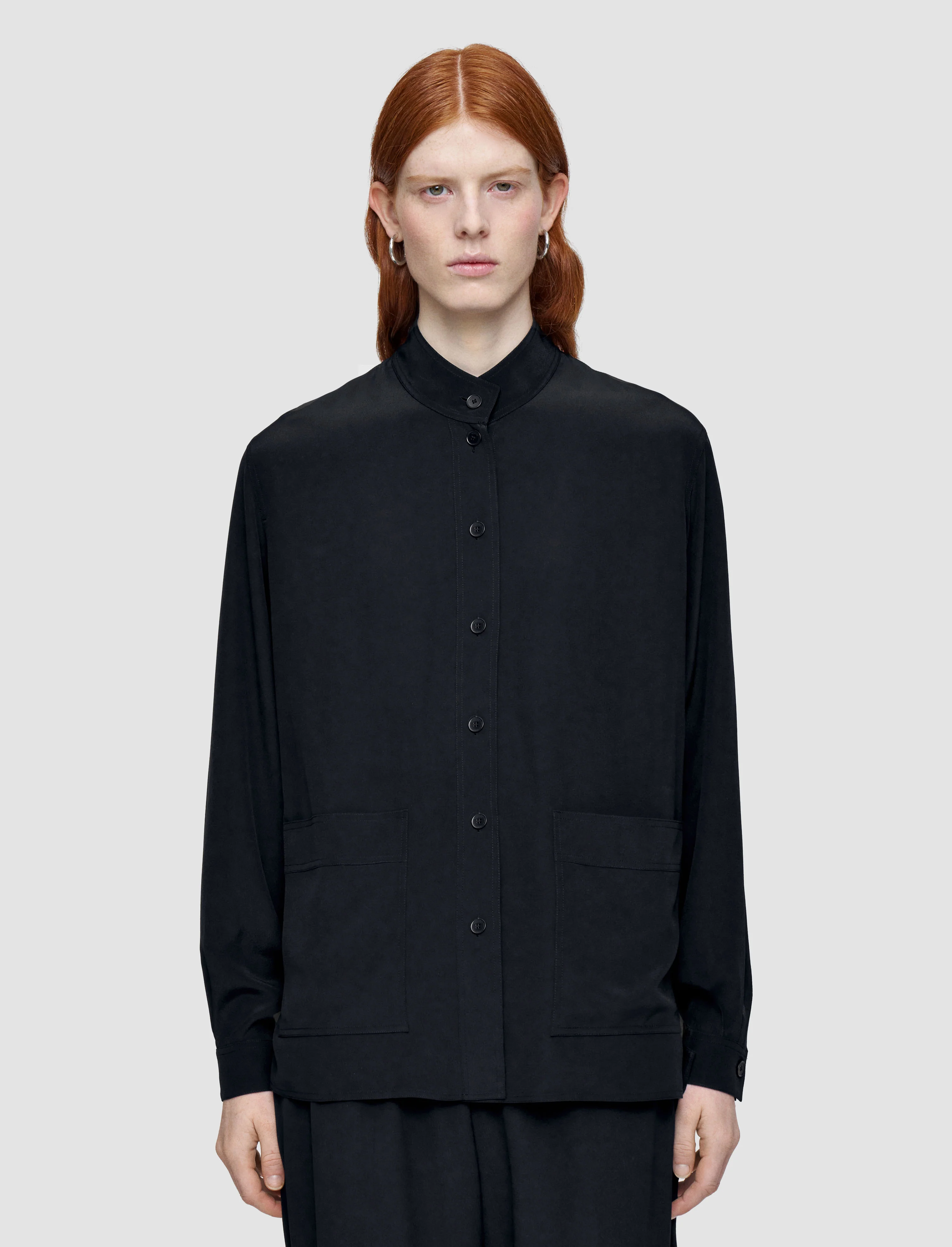 Lamy Crepe de Soie Silk Jacket - Image 3