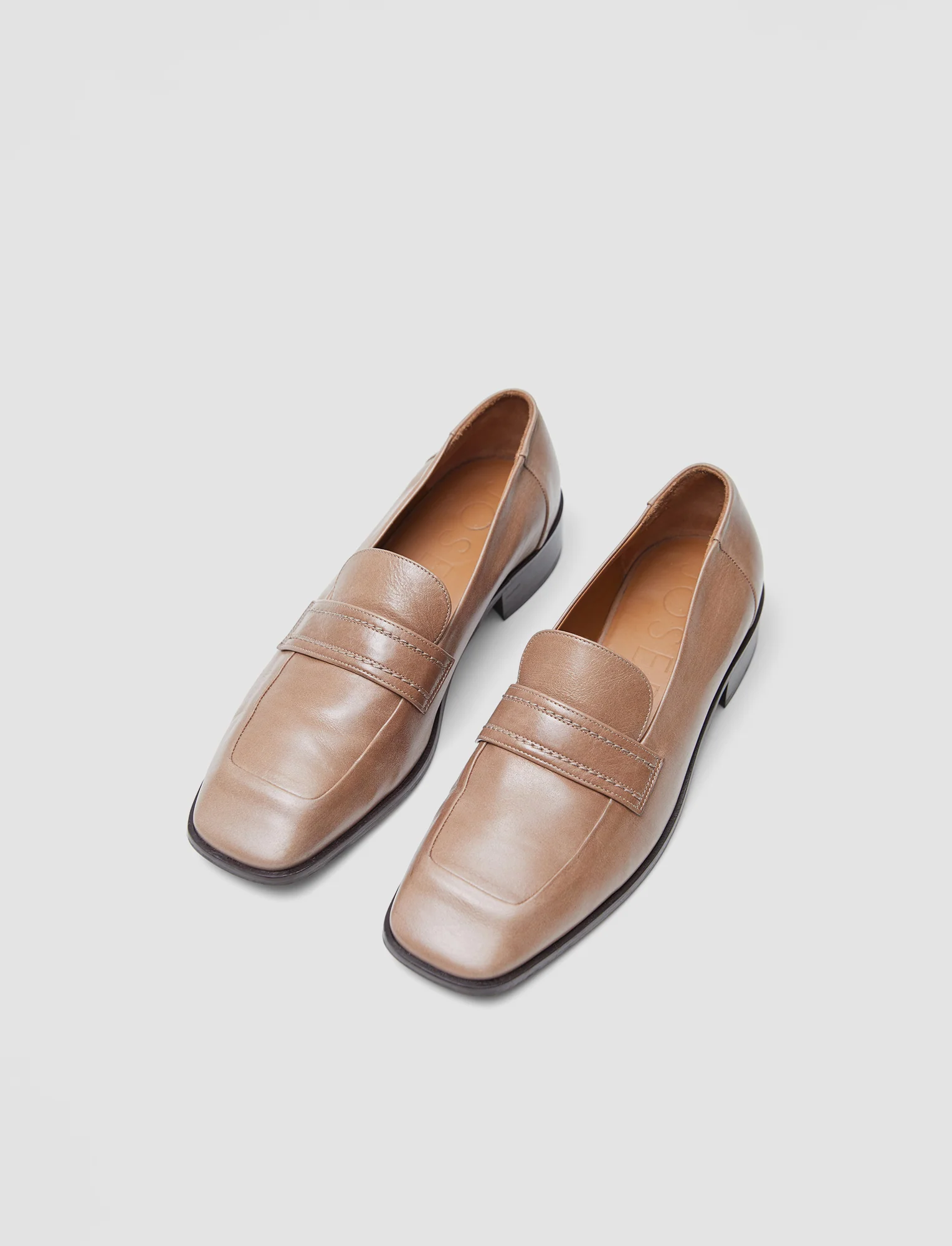 Leather Penny Loafers - Image 3