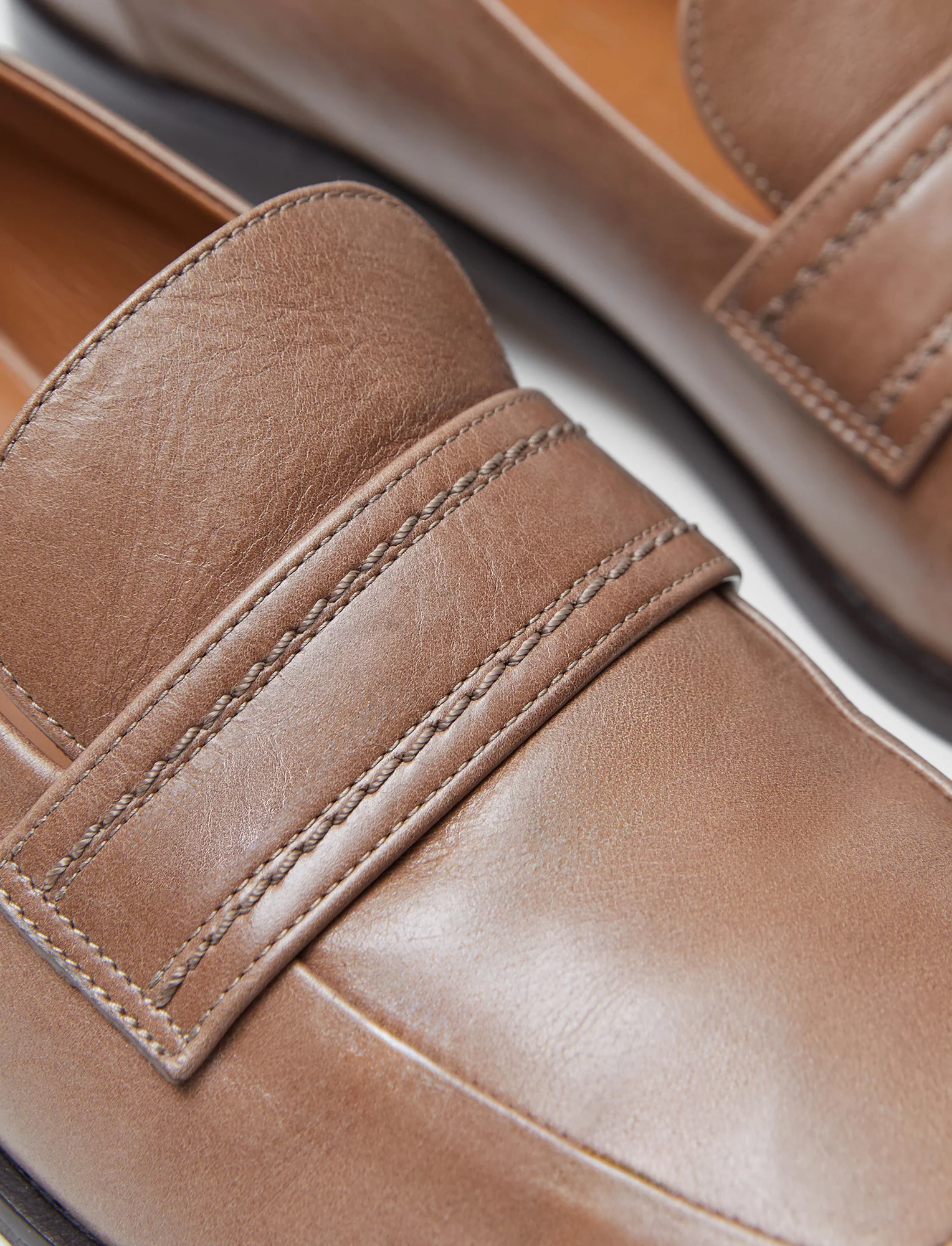Leather Penny Loafers - Image 4