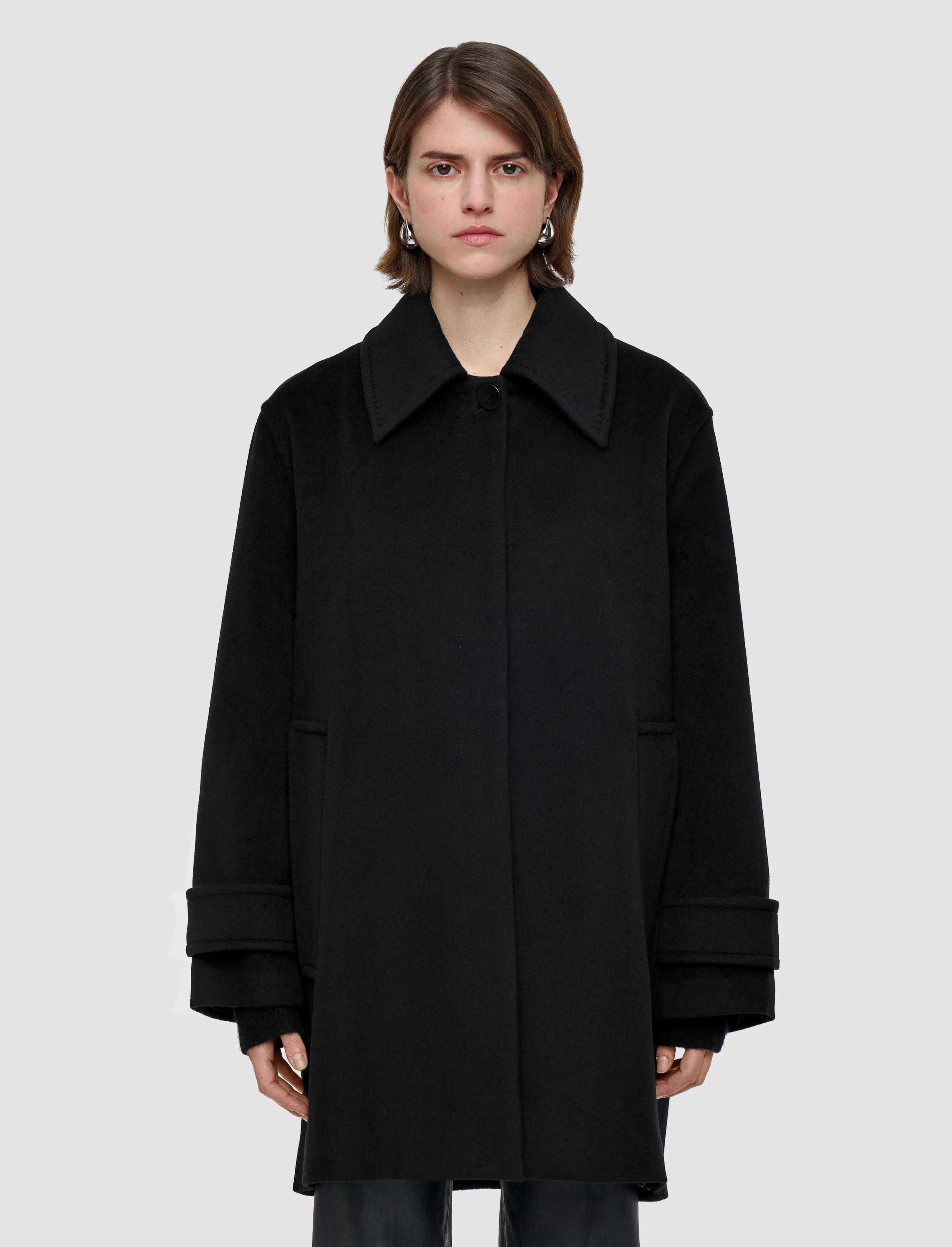 Loti Soft Wool Cashmere Coat - Image 3