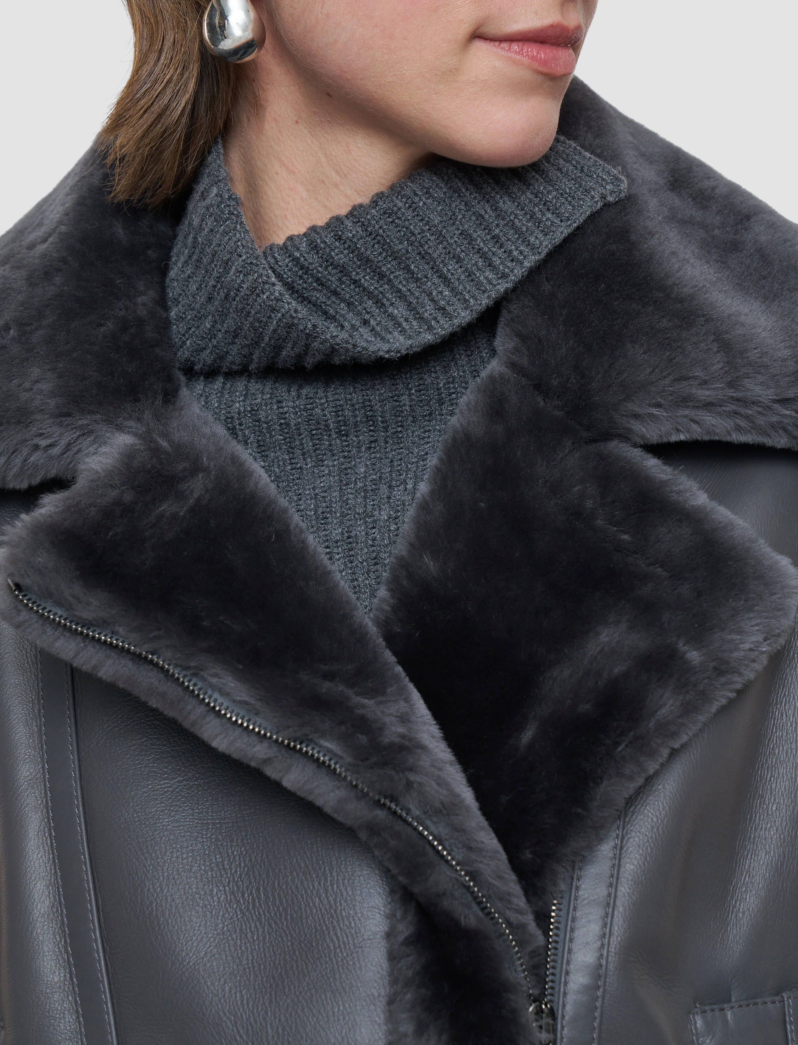 Marc Soft Shearling Gilet - Image 4