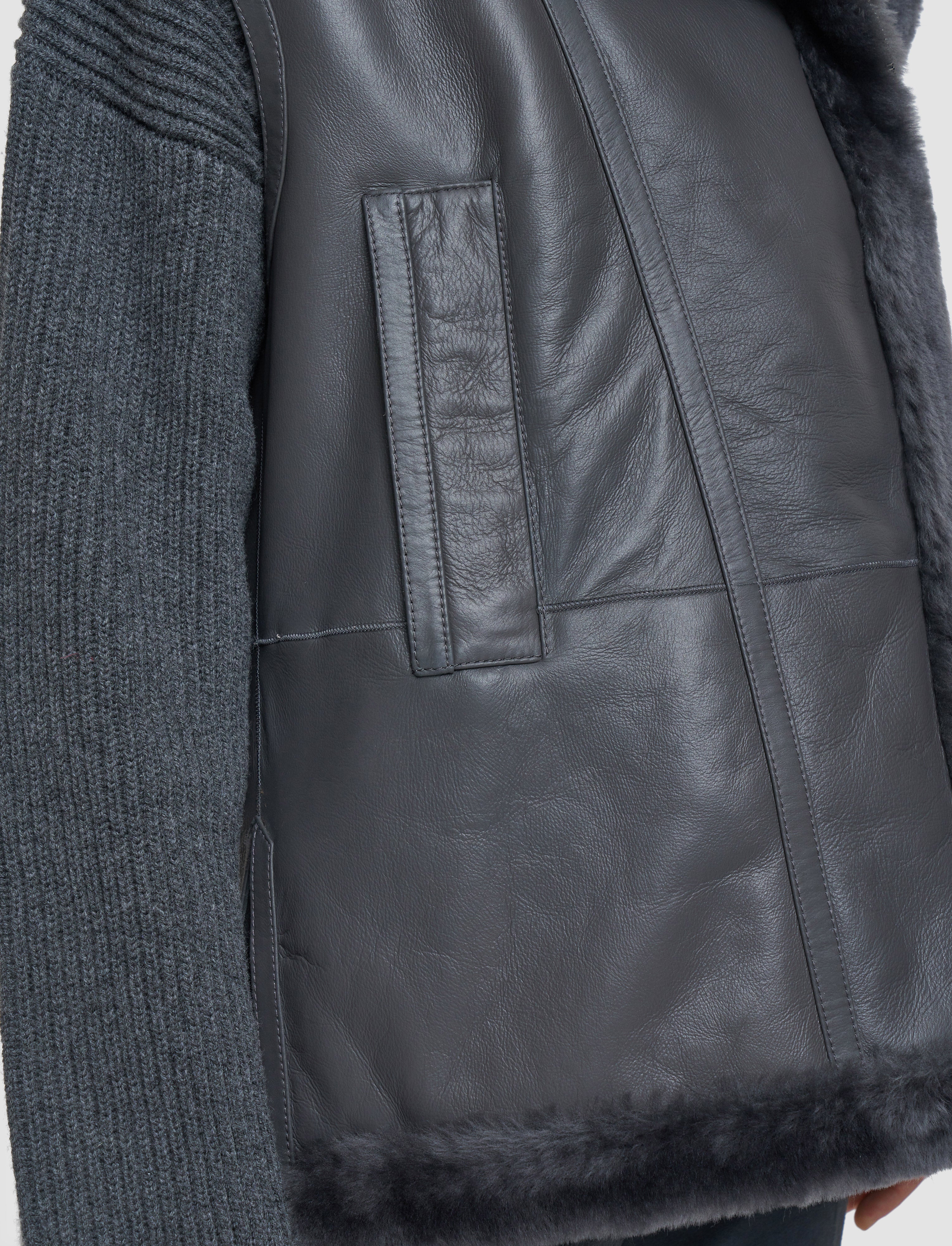 Marc Soft Shearling Gilet - Image 5