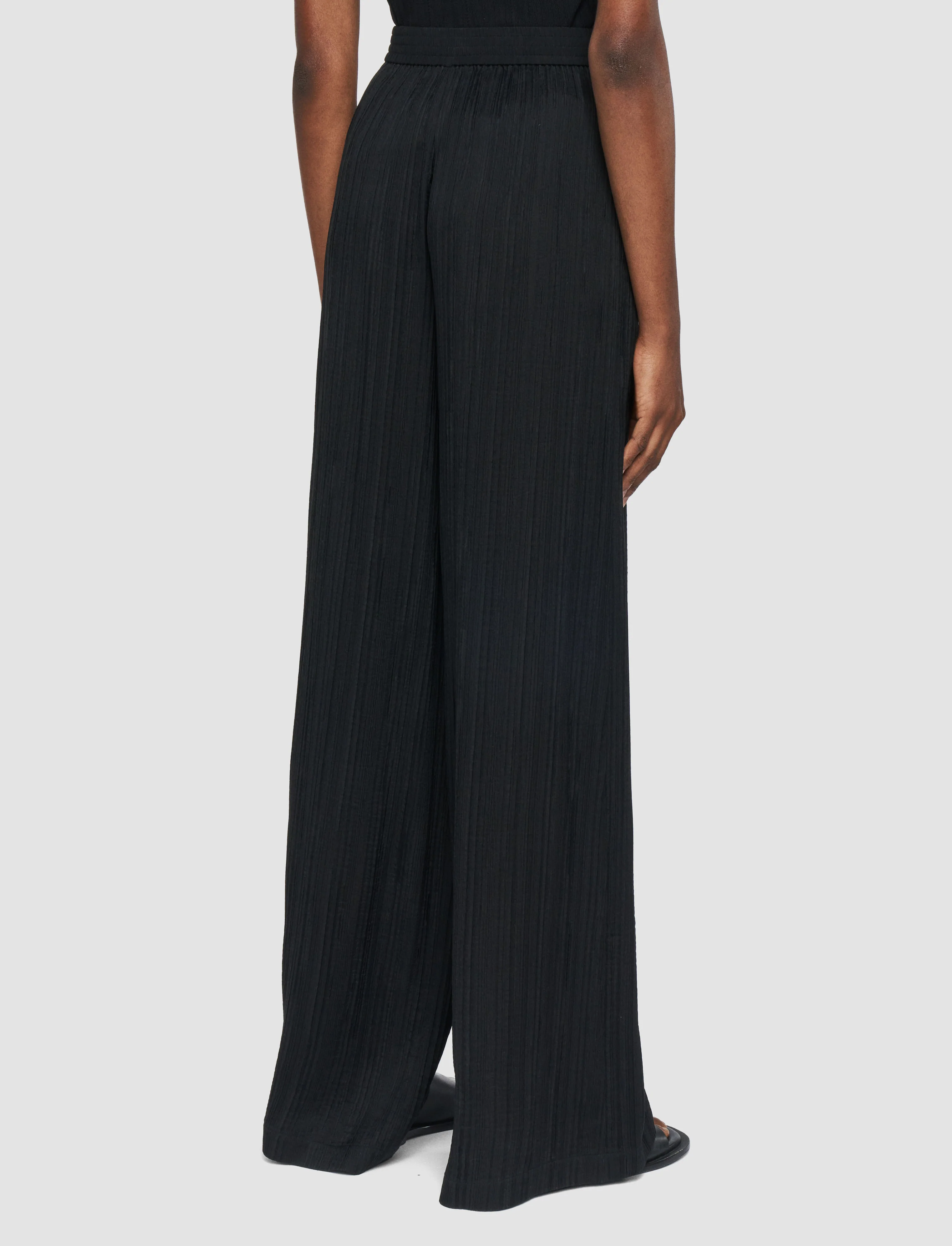 Mawn Pleat Jacquard Trousers - Image 3