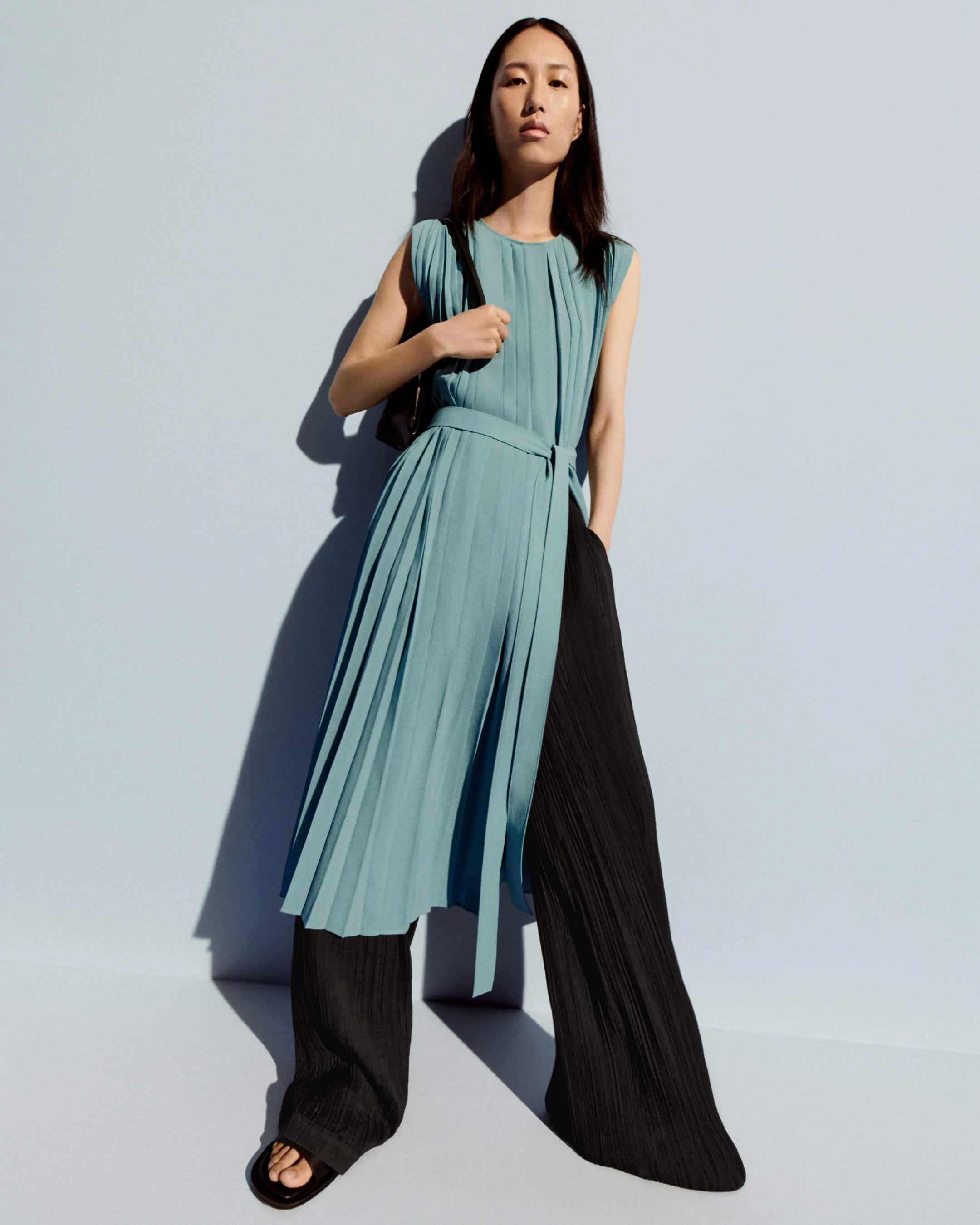 Mawn Pleat Jacquard Trousers - Image 7