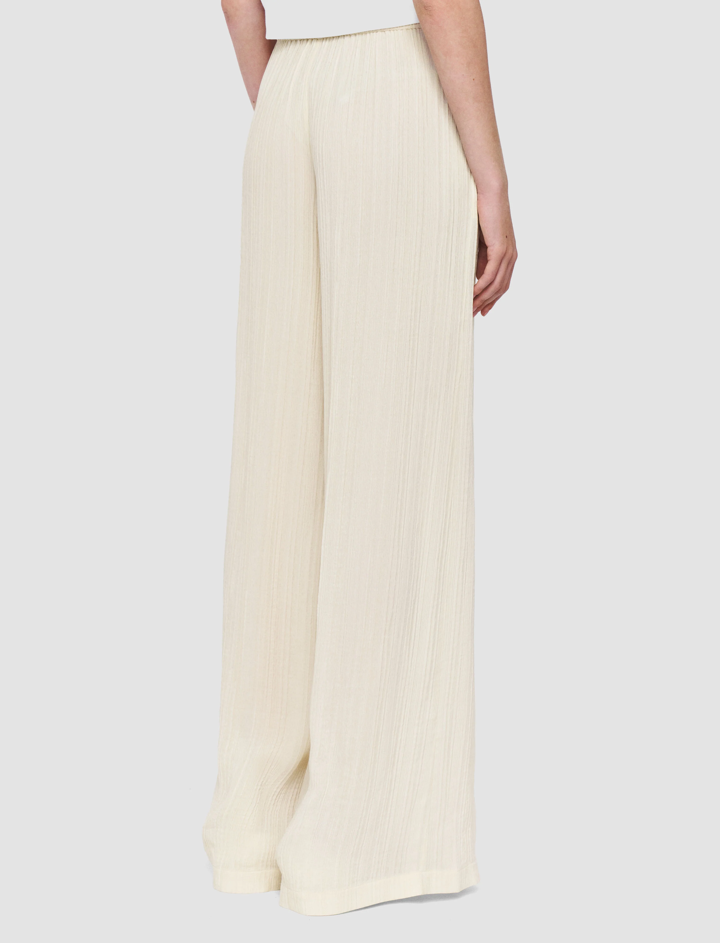 Mawn Pleat Jacquard Trousers - Image 3