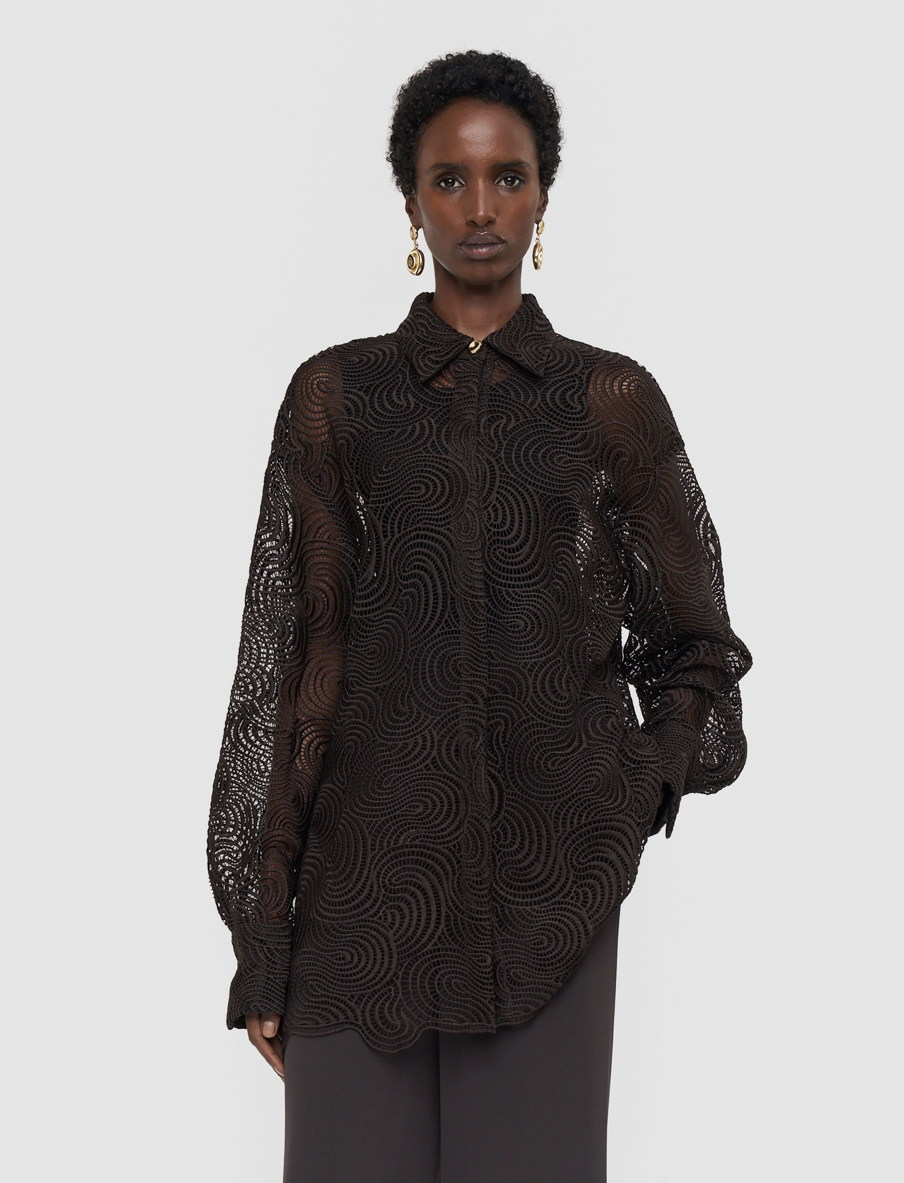 Nyla Corded Lace Blouse - Image 3