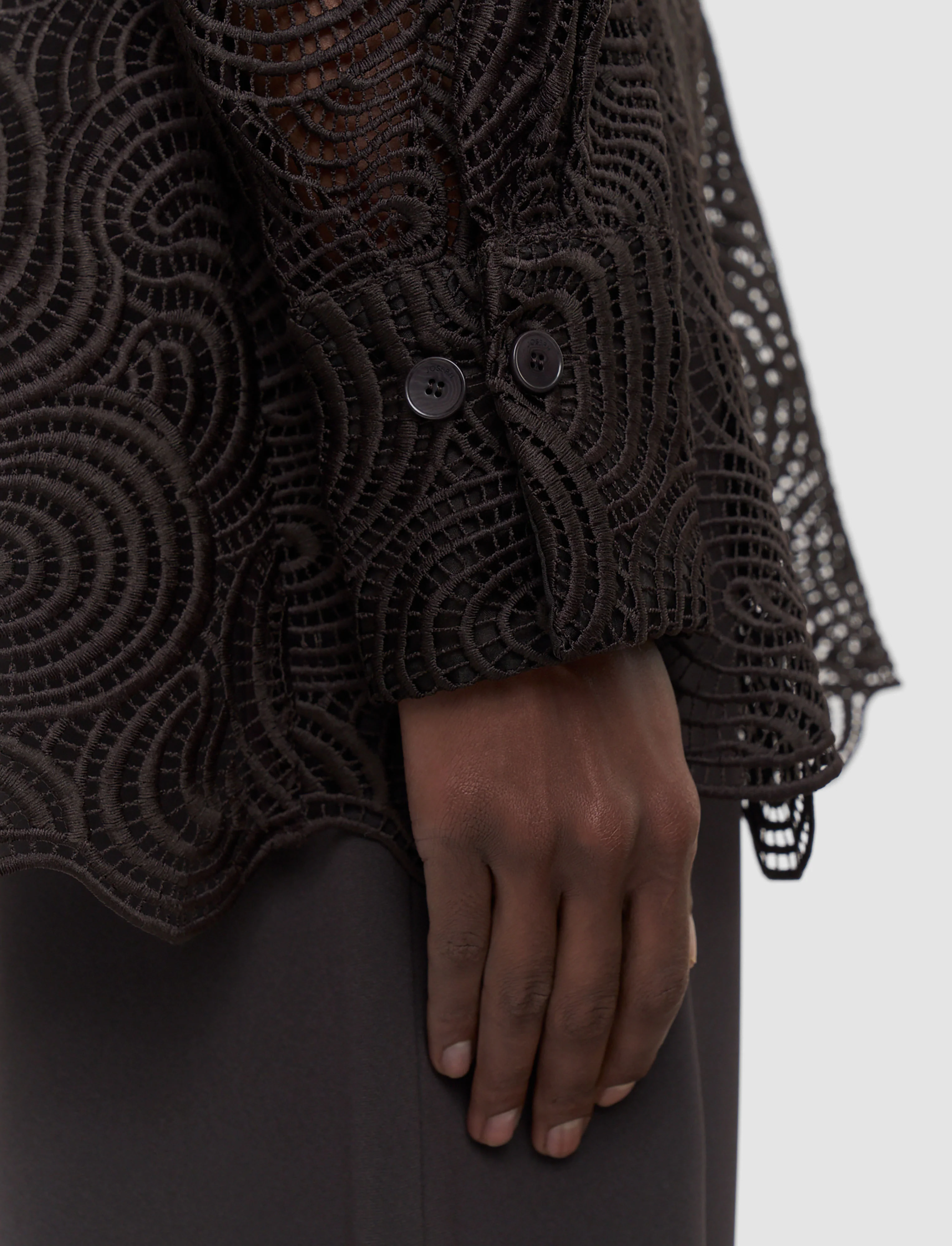 Nyla Corded Lace Blouse - Image 4