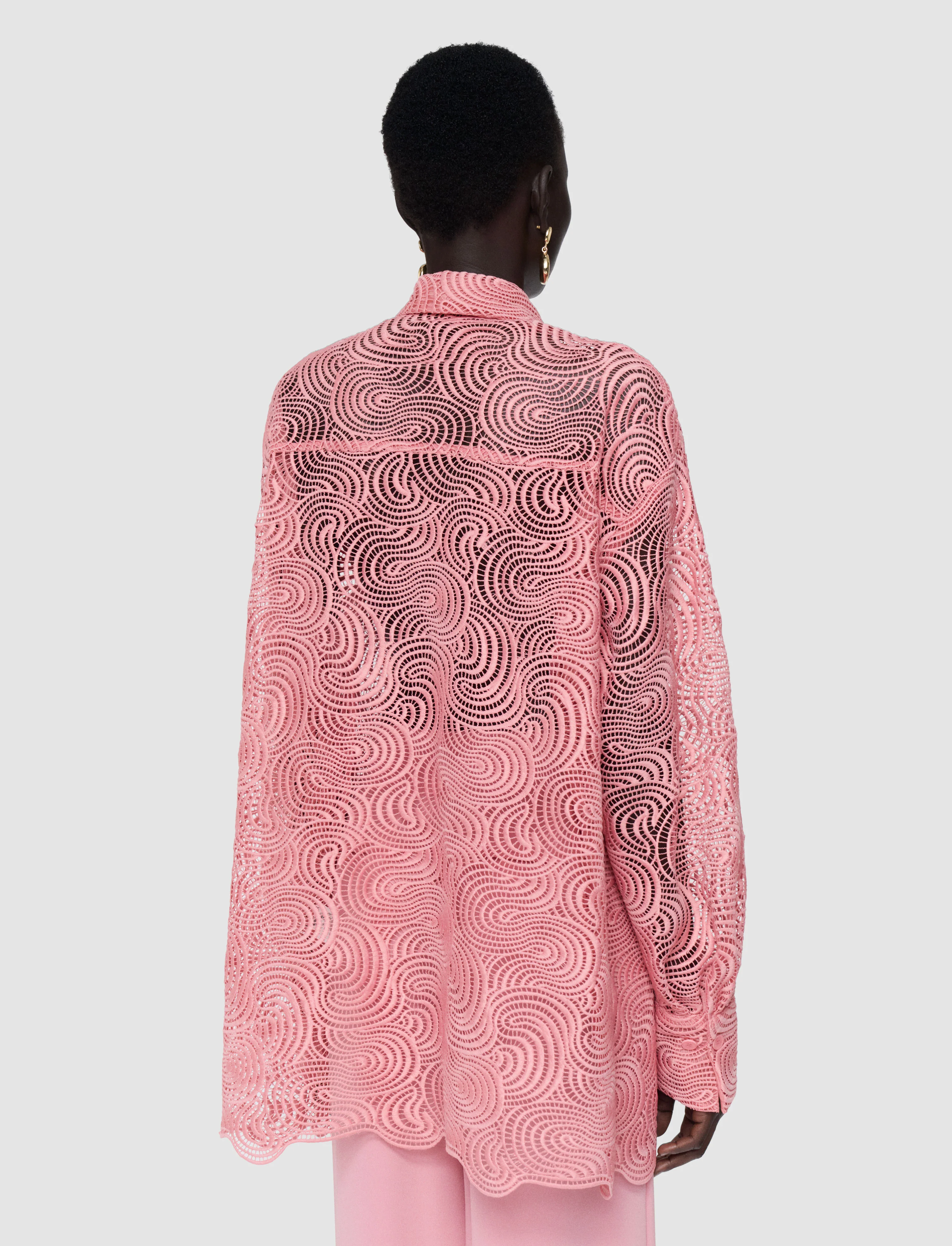 Nyla Corded Lace Blouse - Image 4
