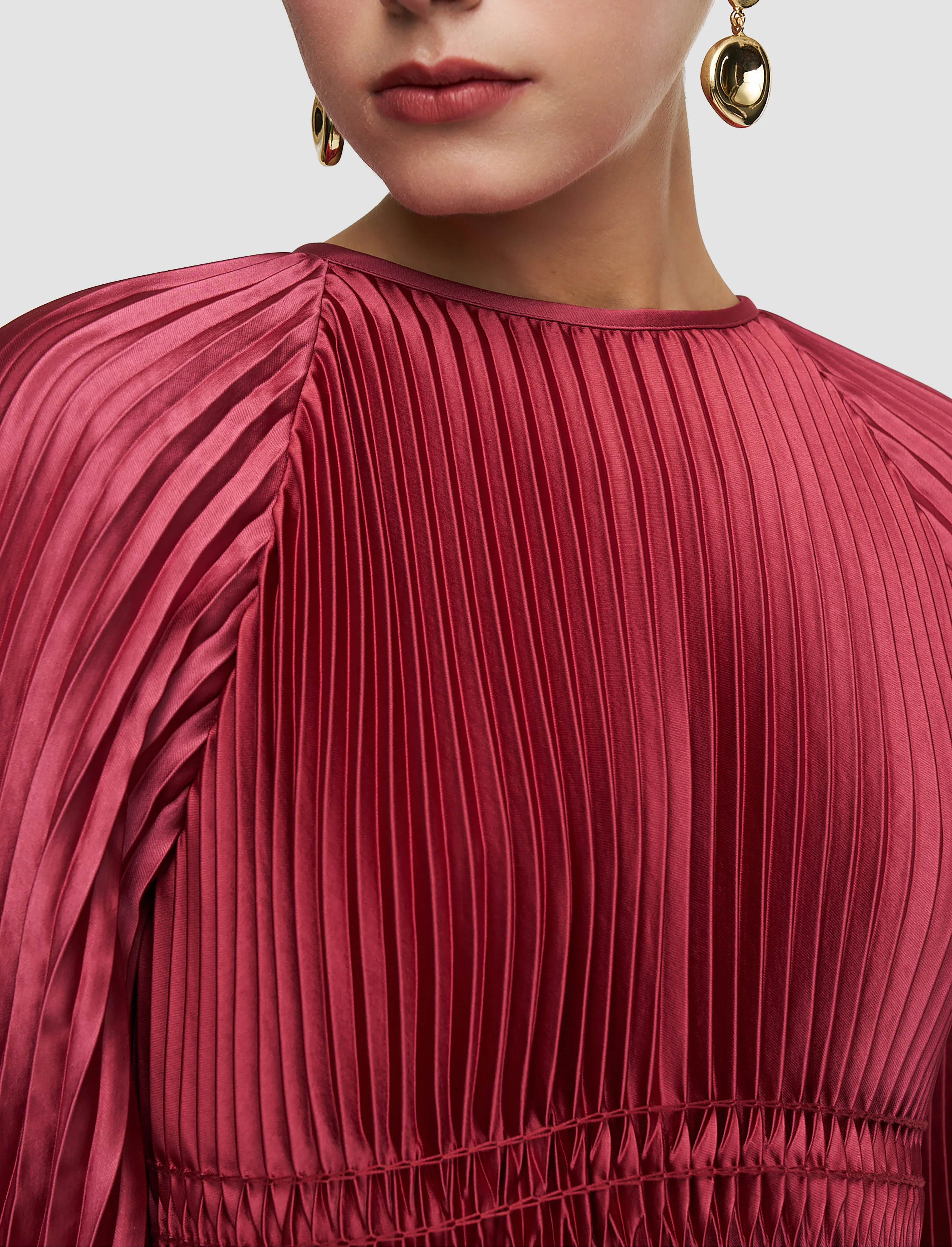 Ortiz Pleated Woven Dress - Image 6