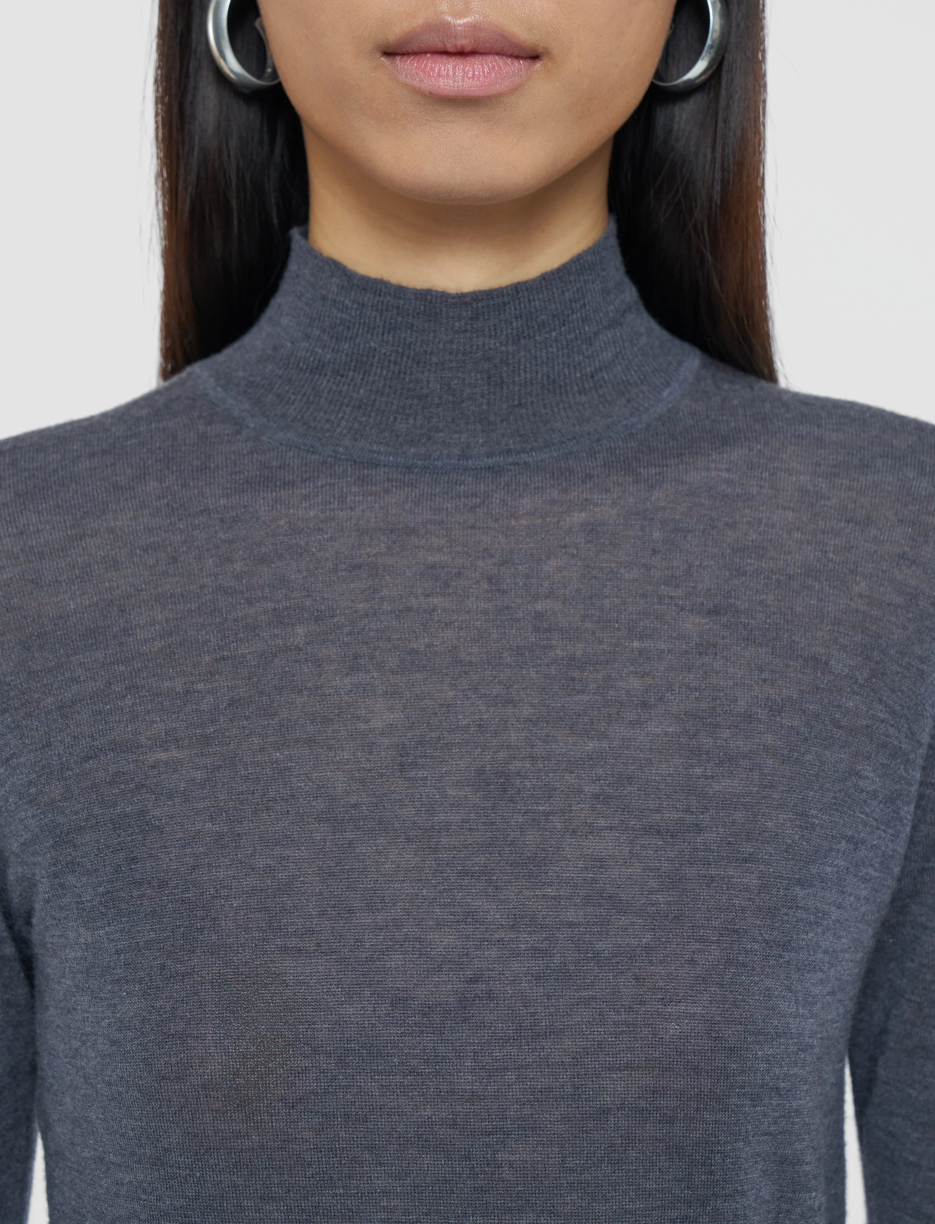 Overlay Cashair Mock Neck Jumper - Image 4