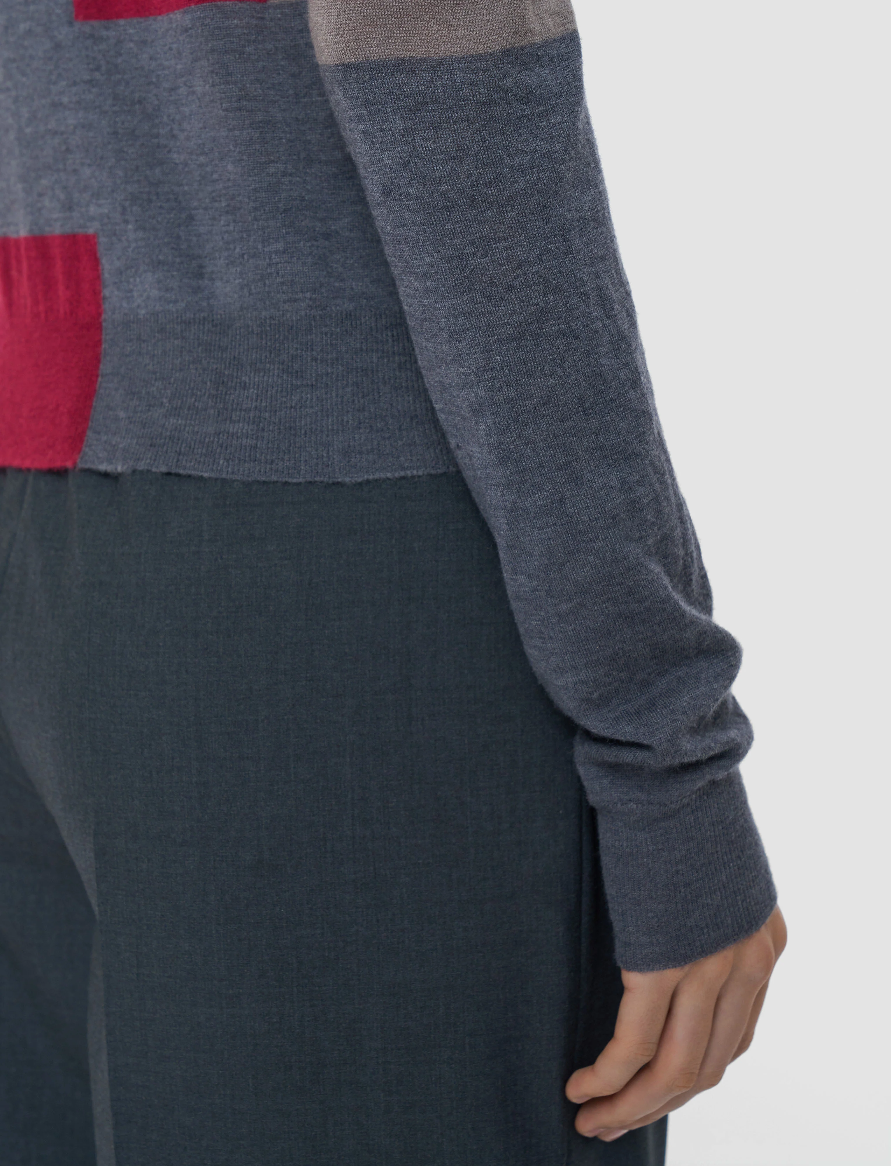 Overlay Cashair Round Neck Jumper - Image 6