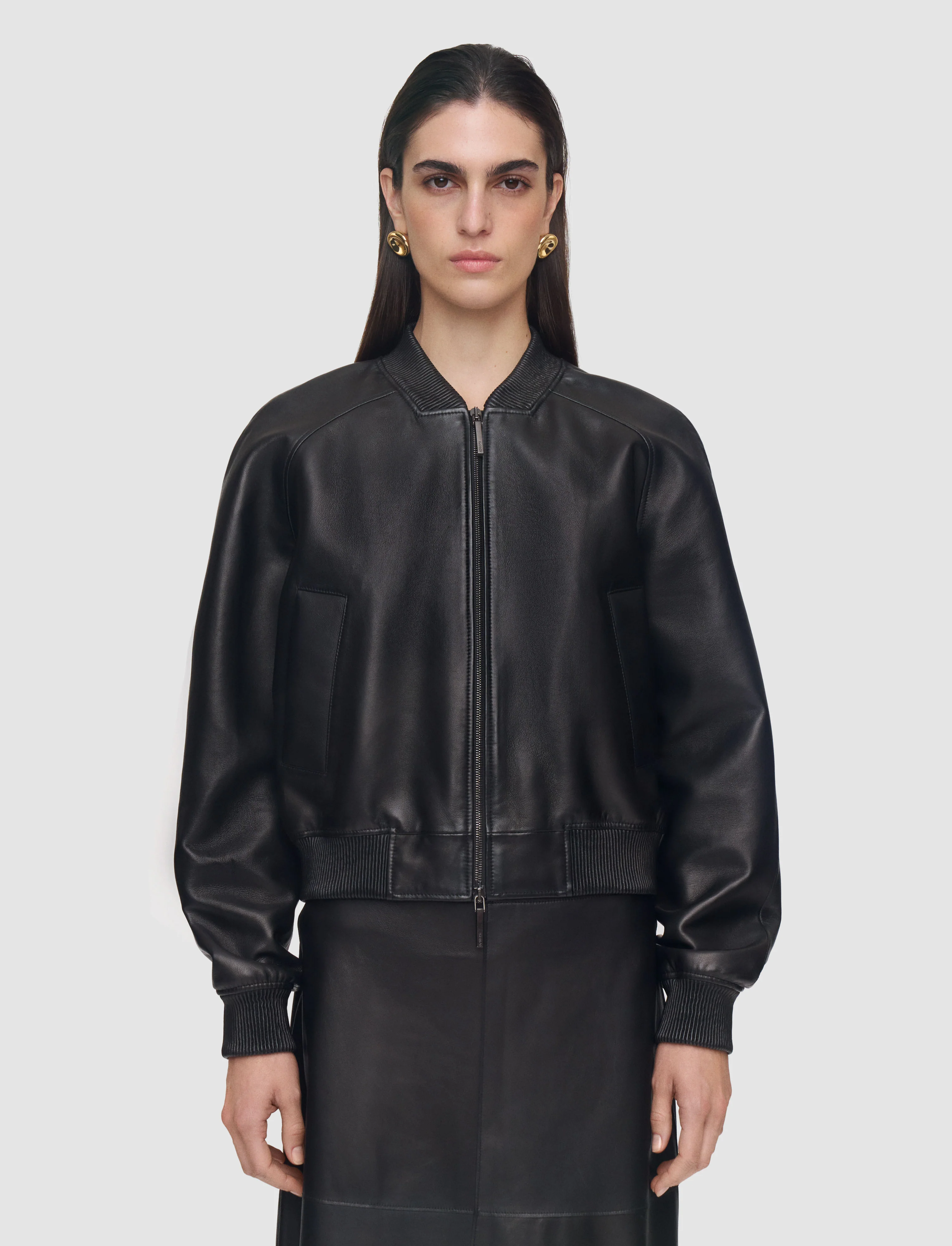 Quinn Soft Nappa Leather Jacket - Image 3
