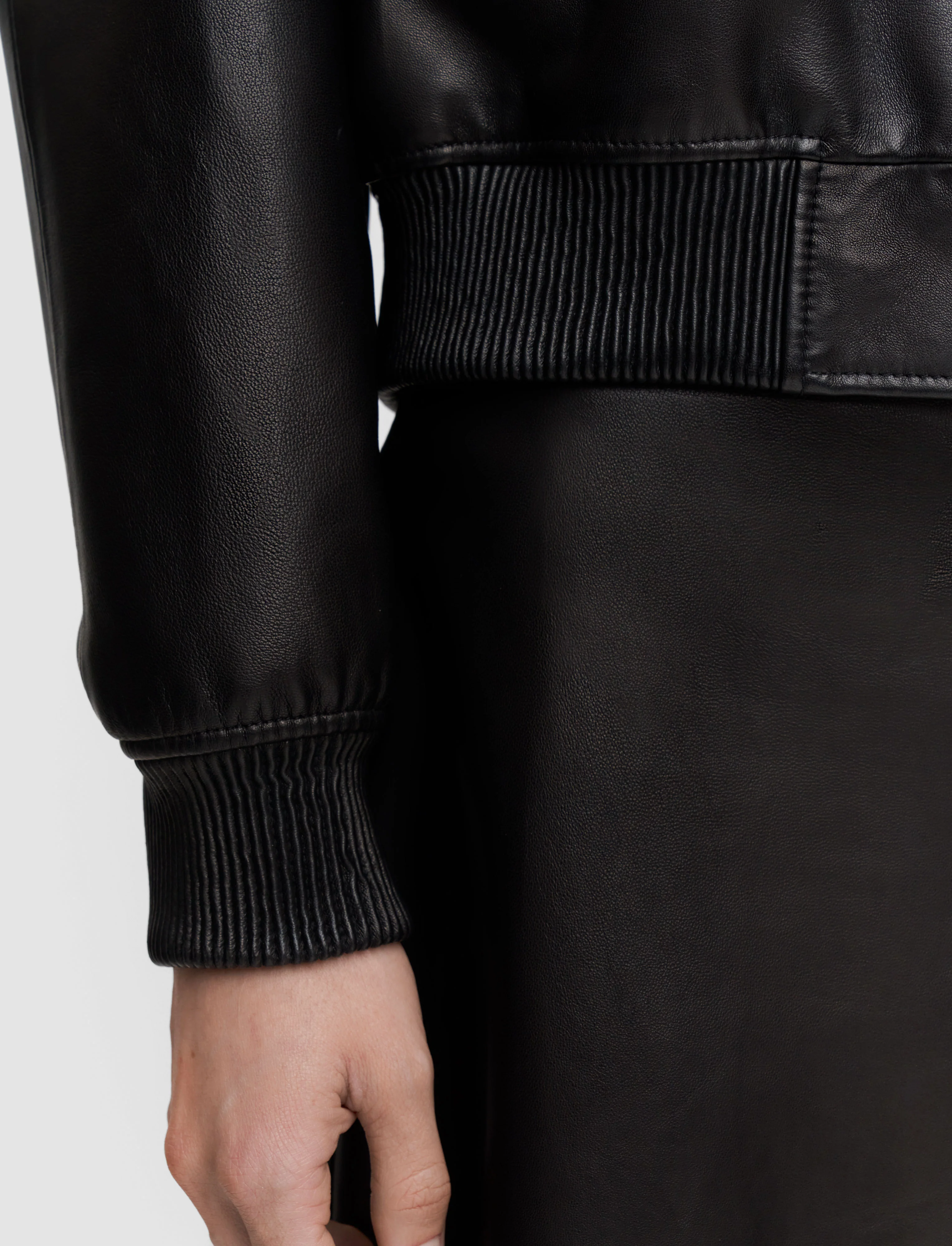 Quinn Soft Nappa Leather Jacket - Image 5