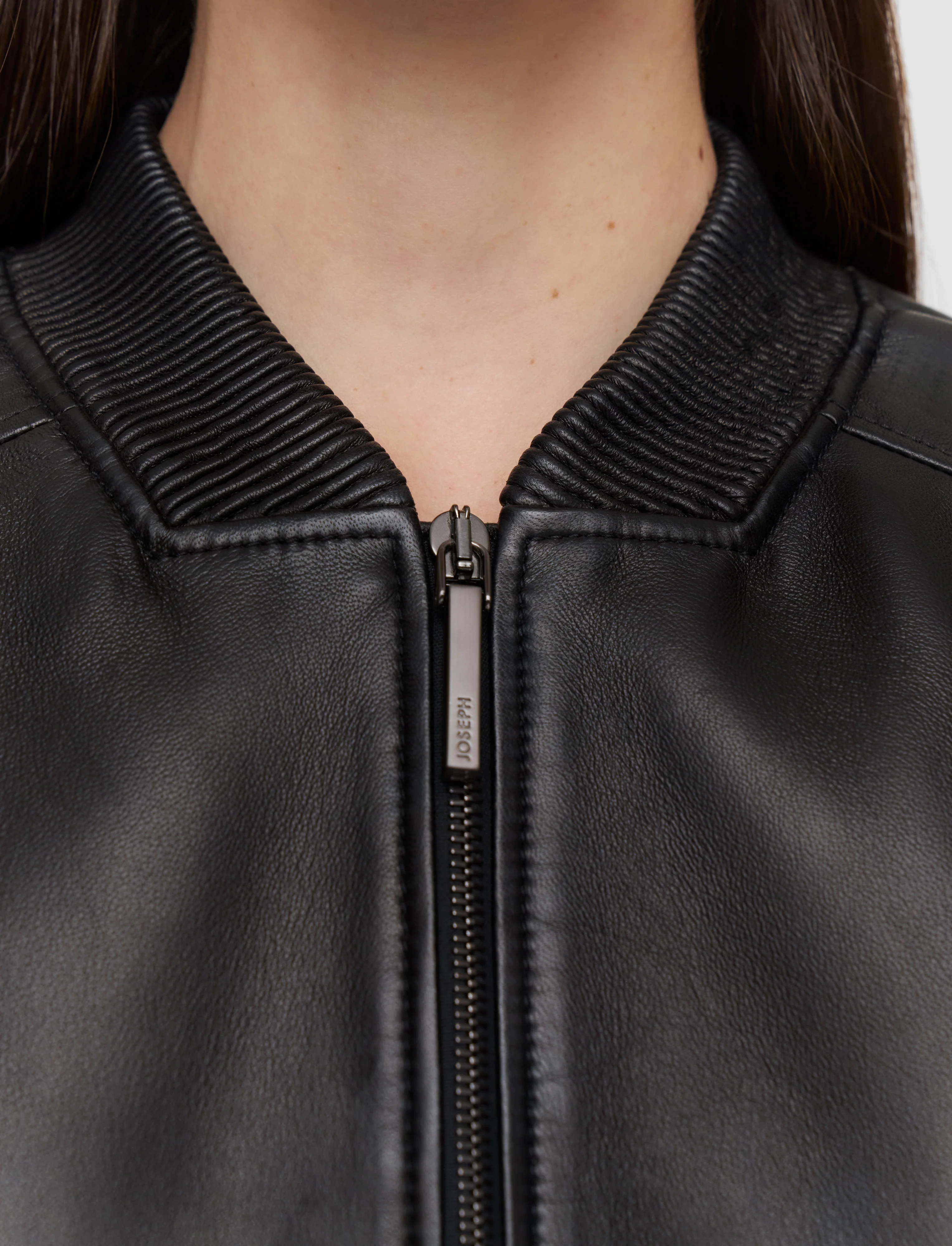 Quinn Soft Nappa Leather Jacket - Image 6