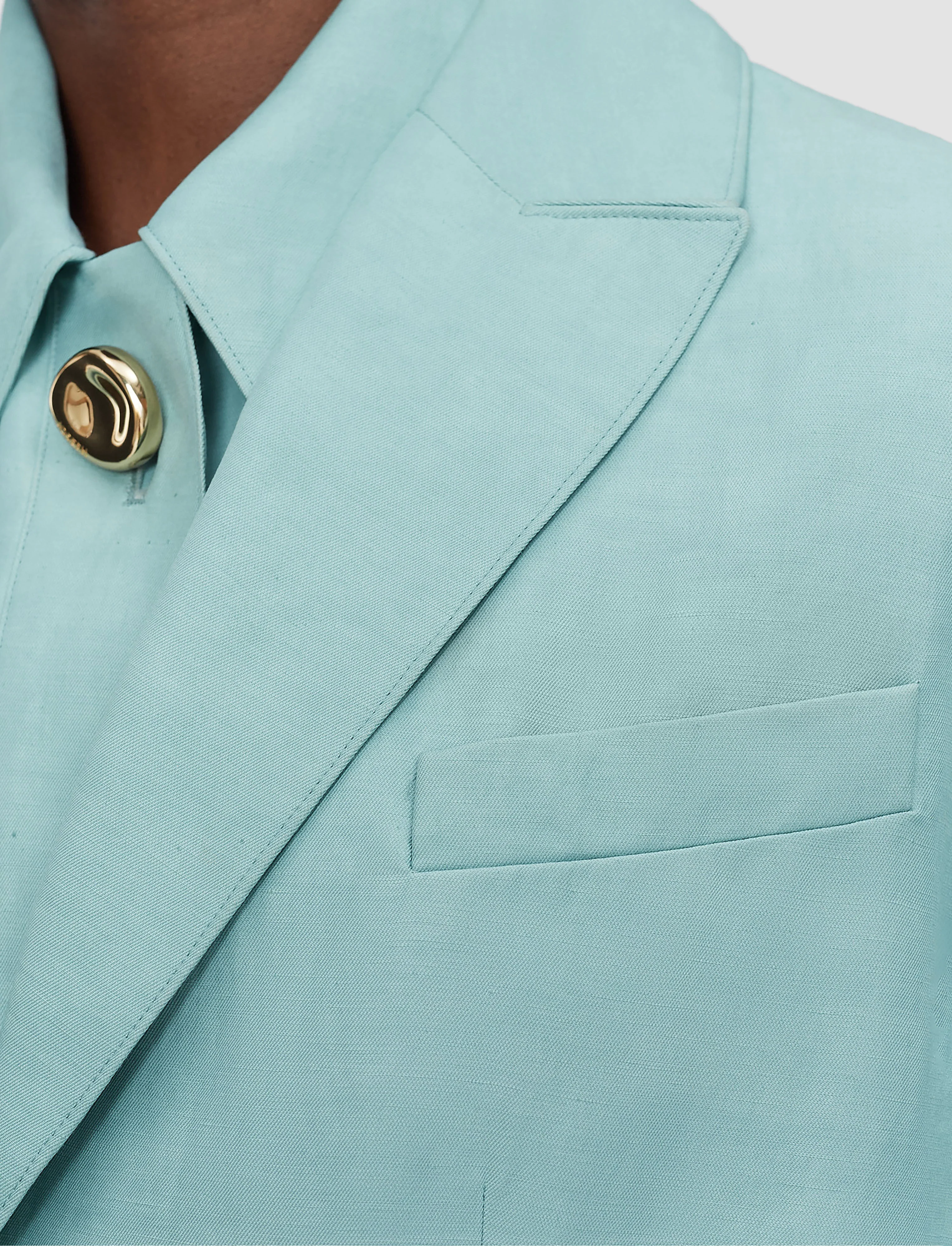 Rochd Light Linen Blend Jacket - Image 5