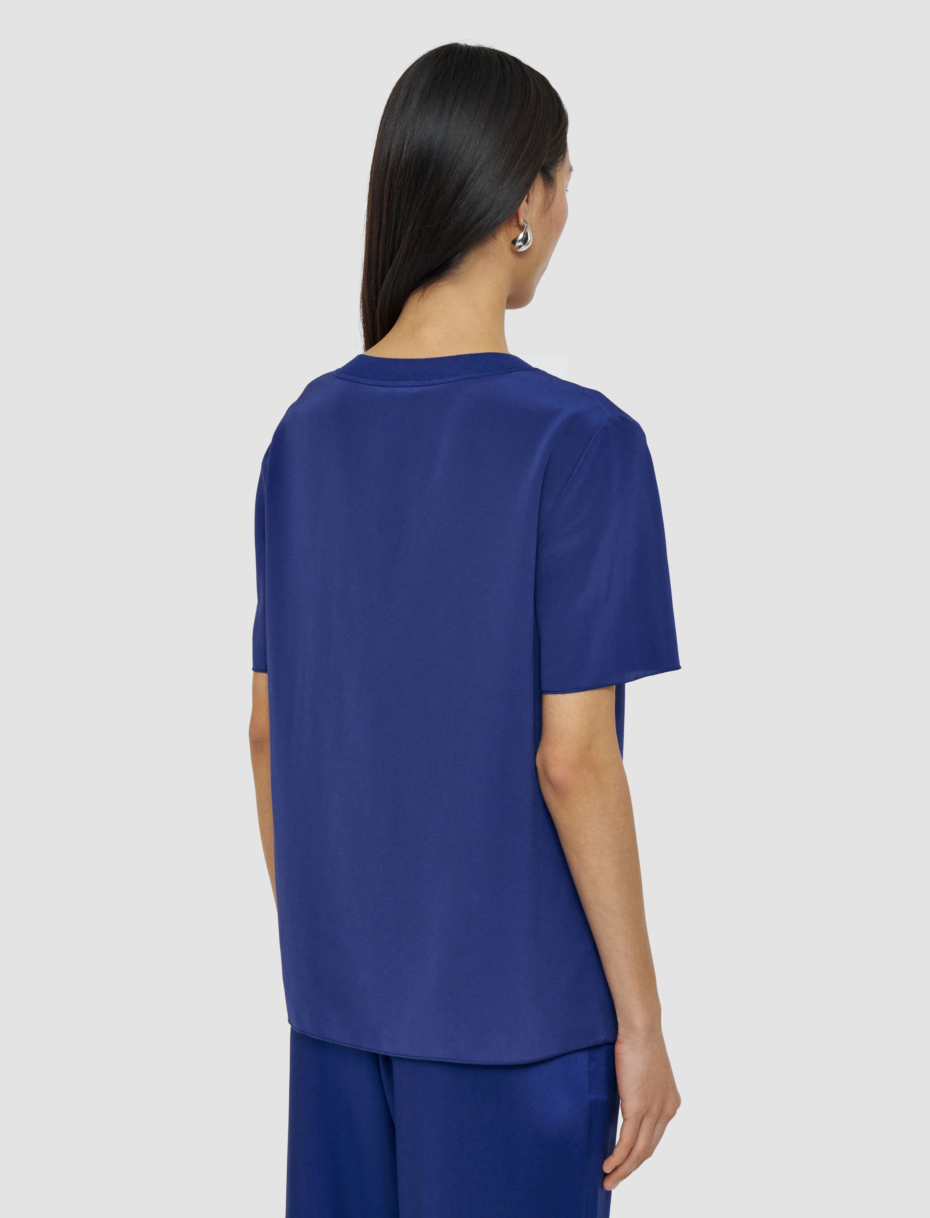 Rubin Crepe de Soie Silk Blouse - Image 4