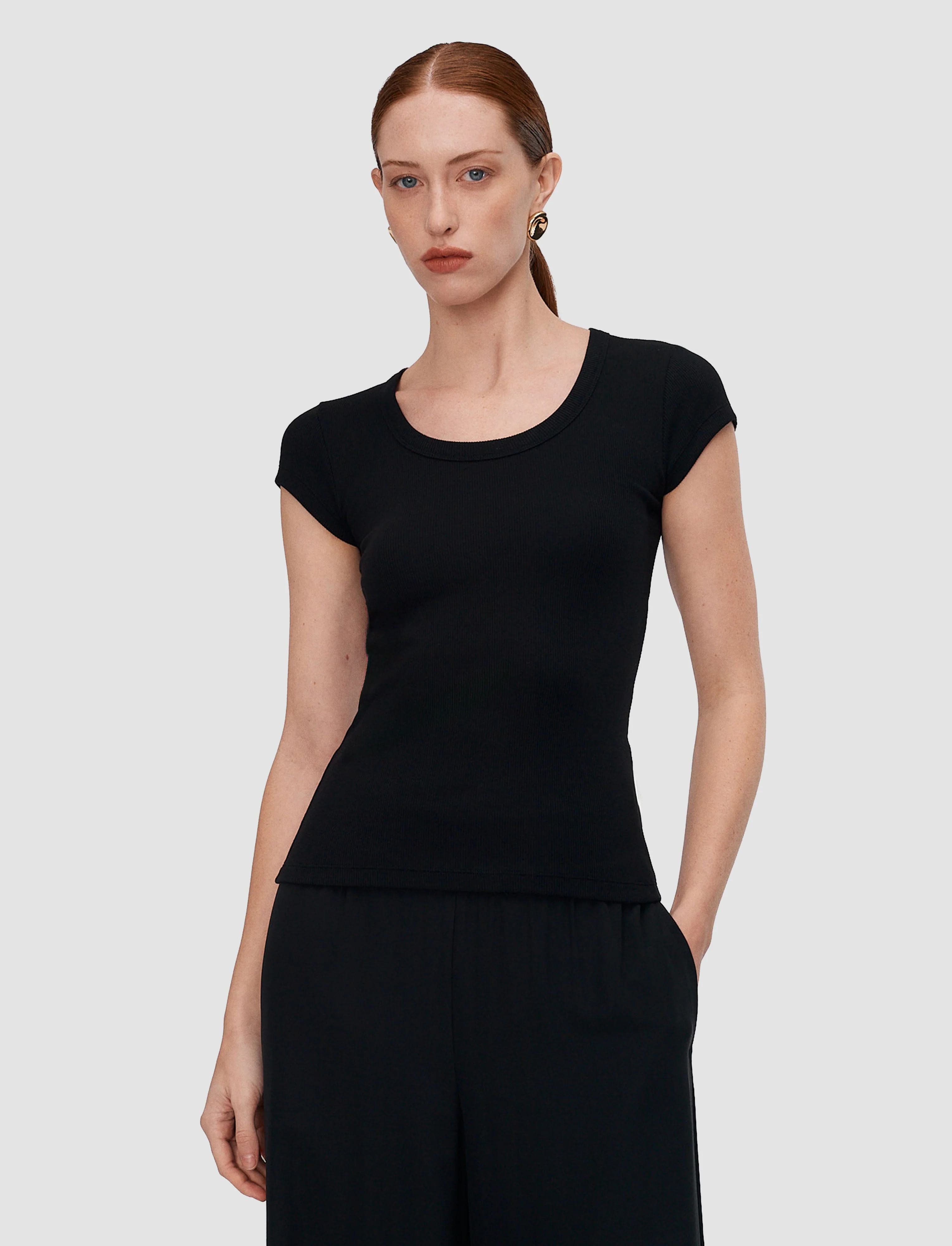 Saba Cotton Rib Top - Image 3