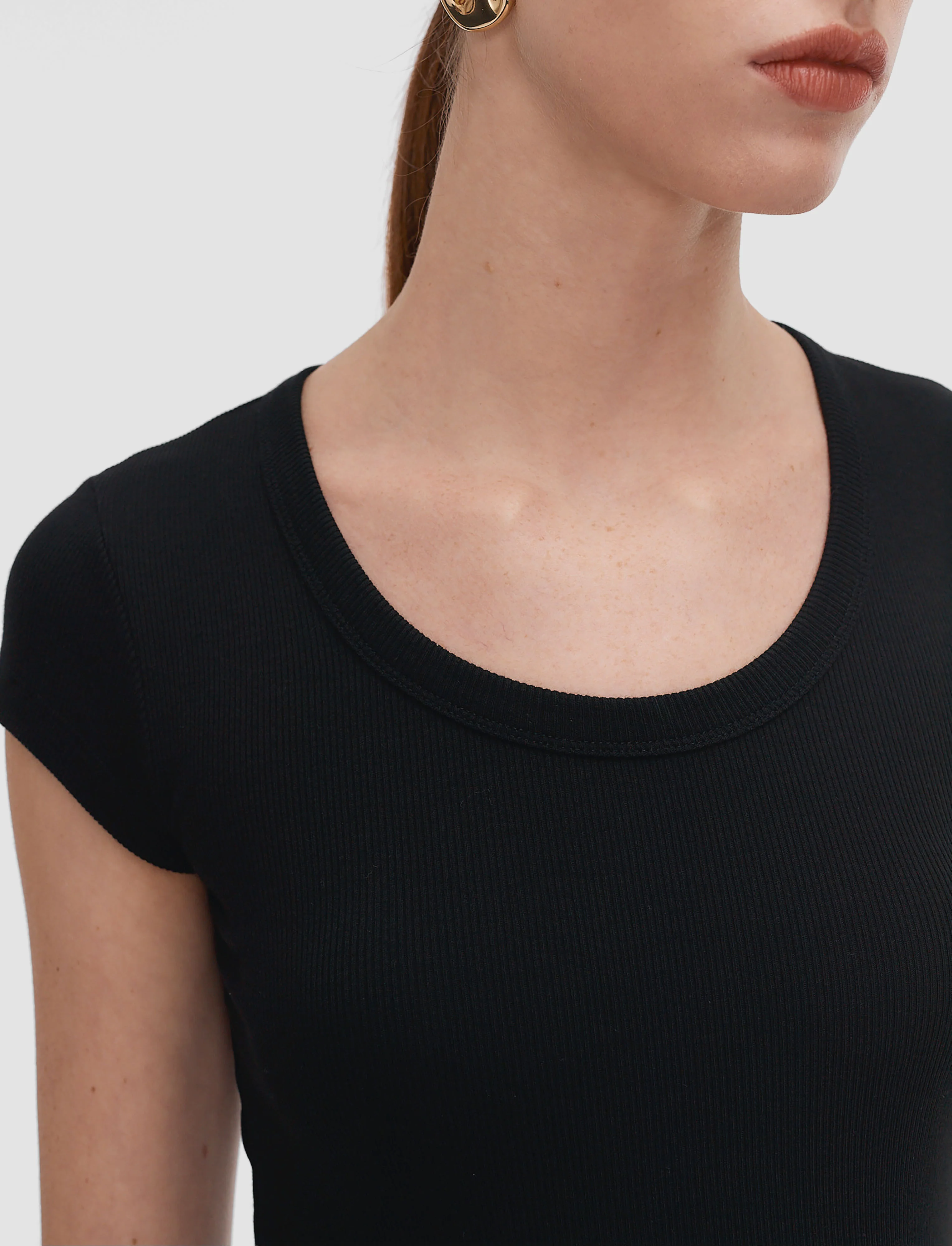Saba Cotton Rib Top - Image 5