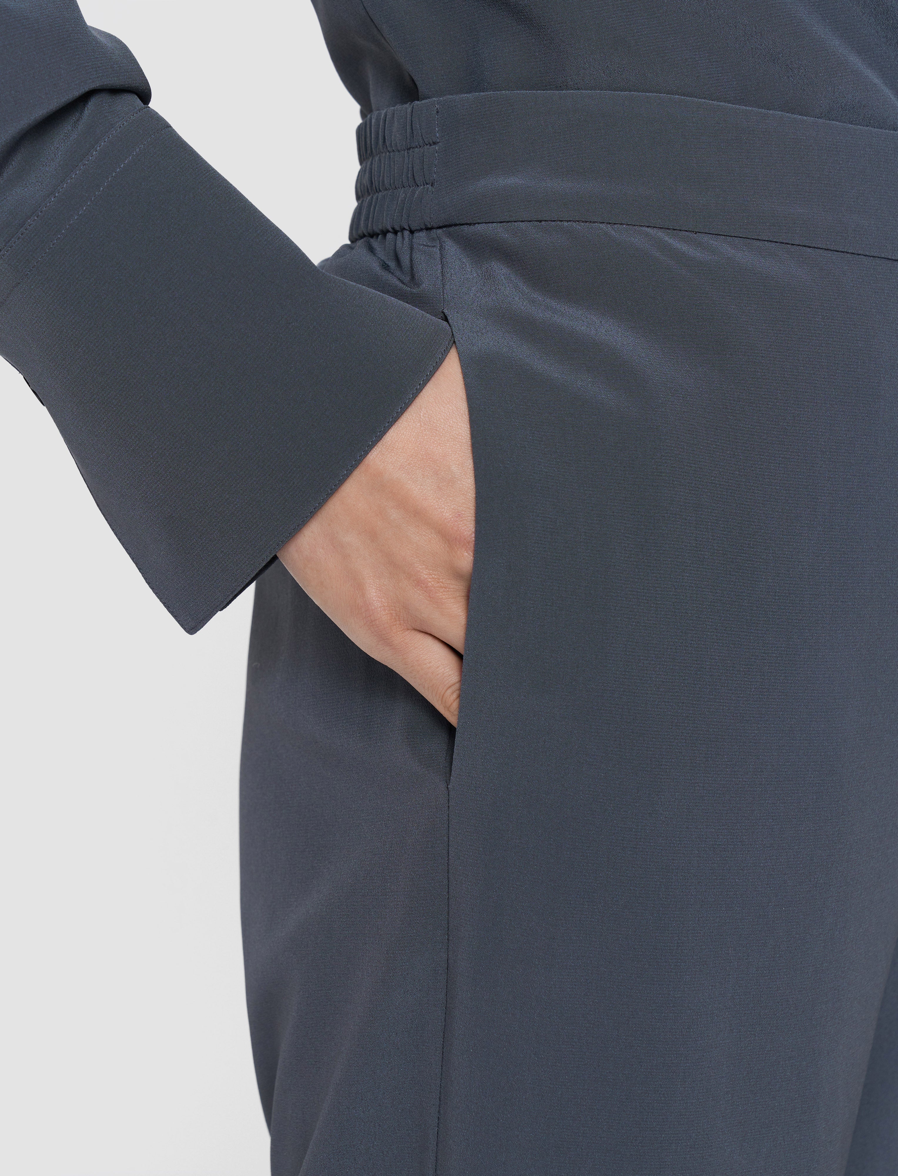 Sahel Crepe de Chine Silk Trousers - Image 5