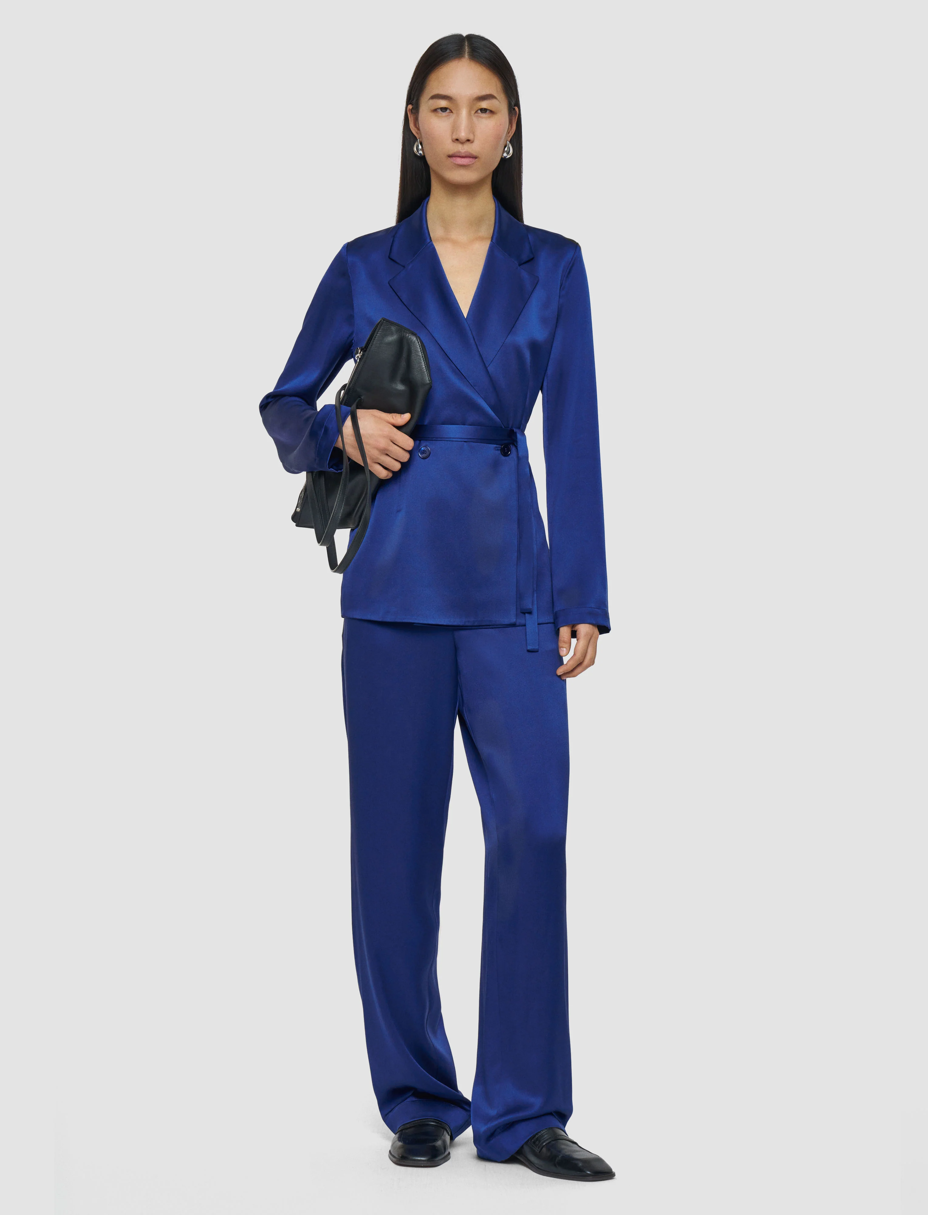 Sahel Silk Satin Trousers - Image 6