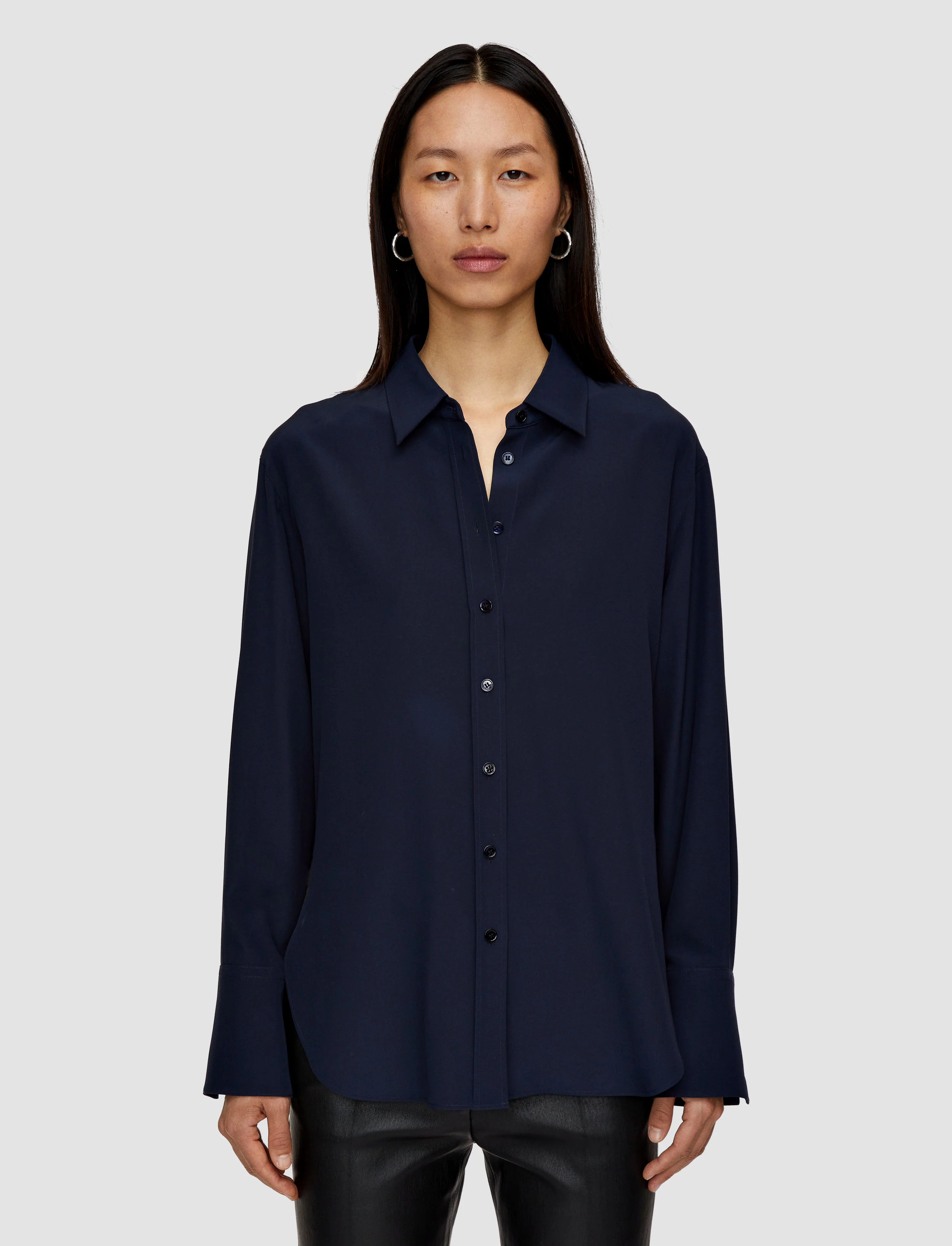 Joe Silk Crepe de Chine Blouse - Image 3
