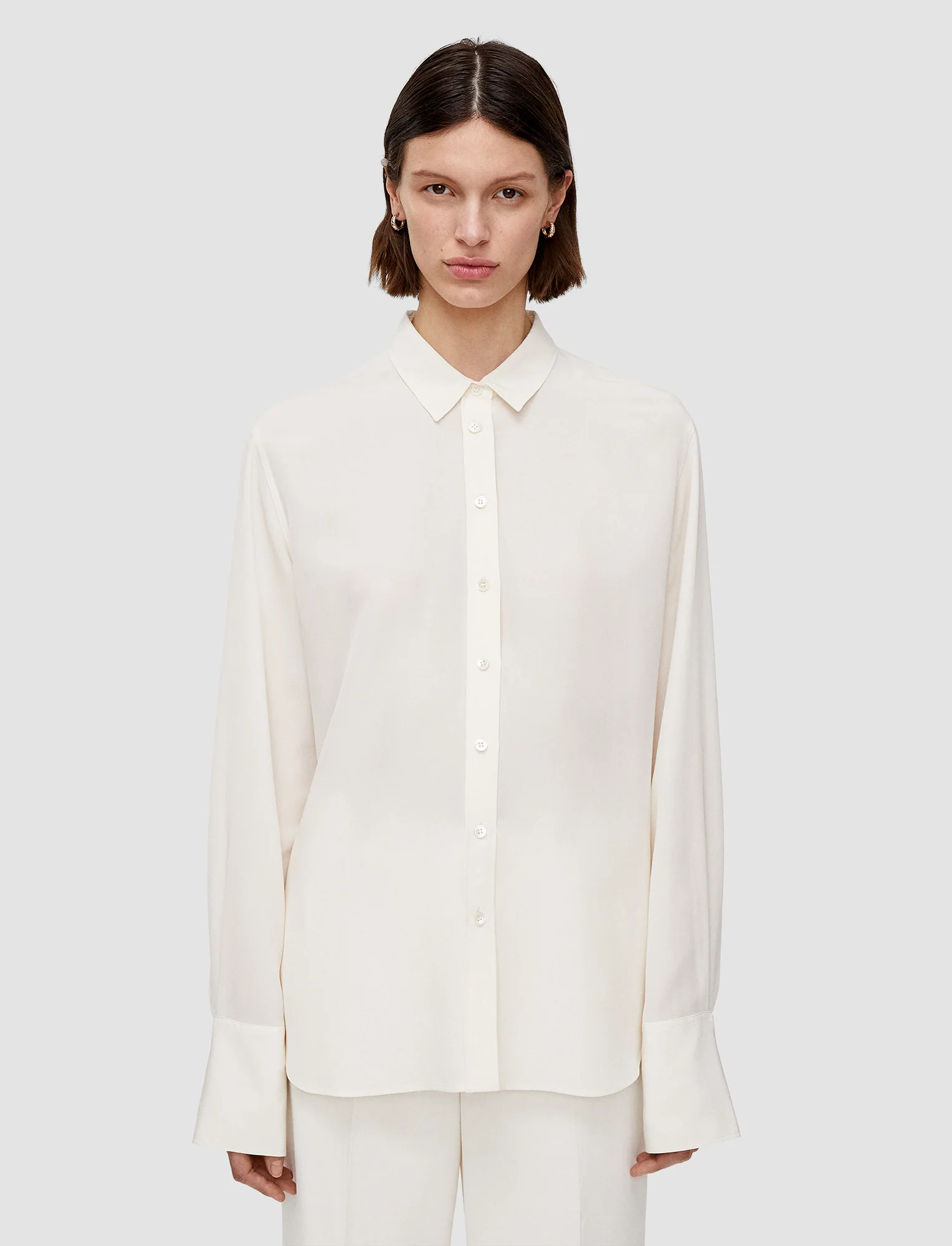 Joe Silk Crepe de Chine Blouse - Image 3