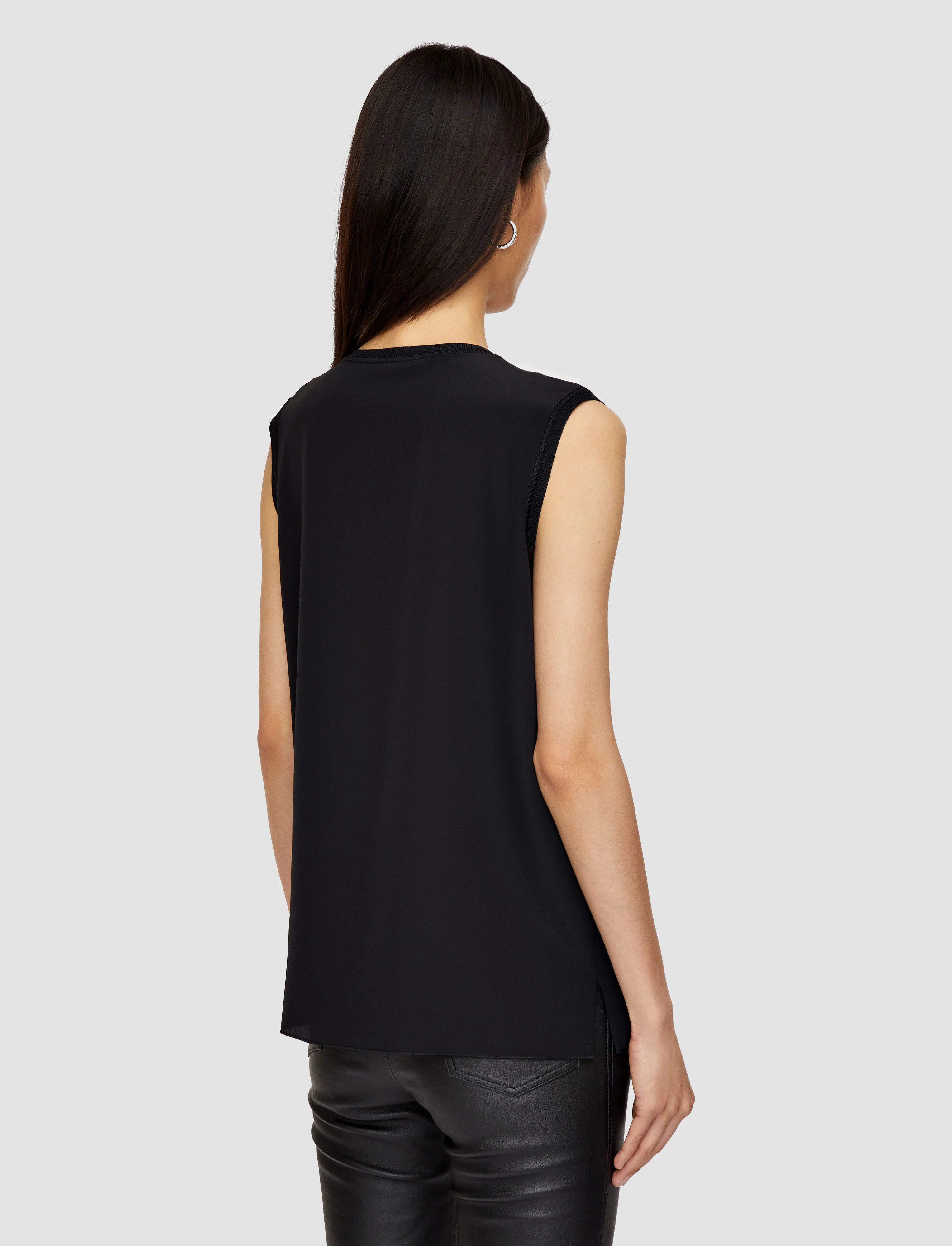 Bley Crepe de Soie Silk Blouse - Image 4