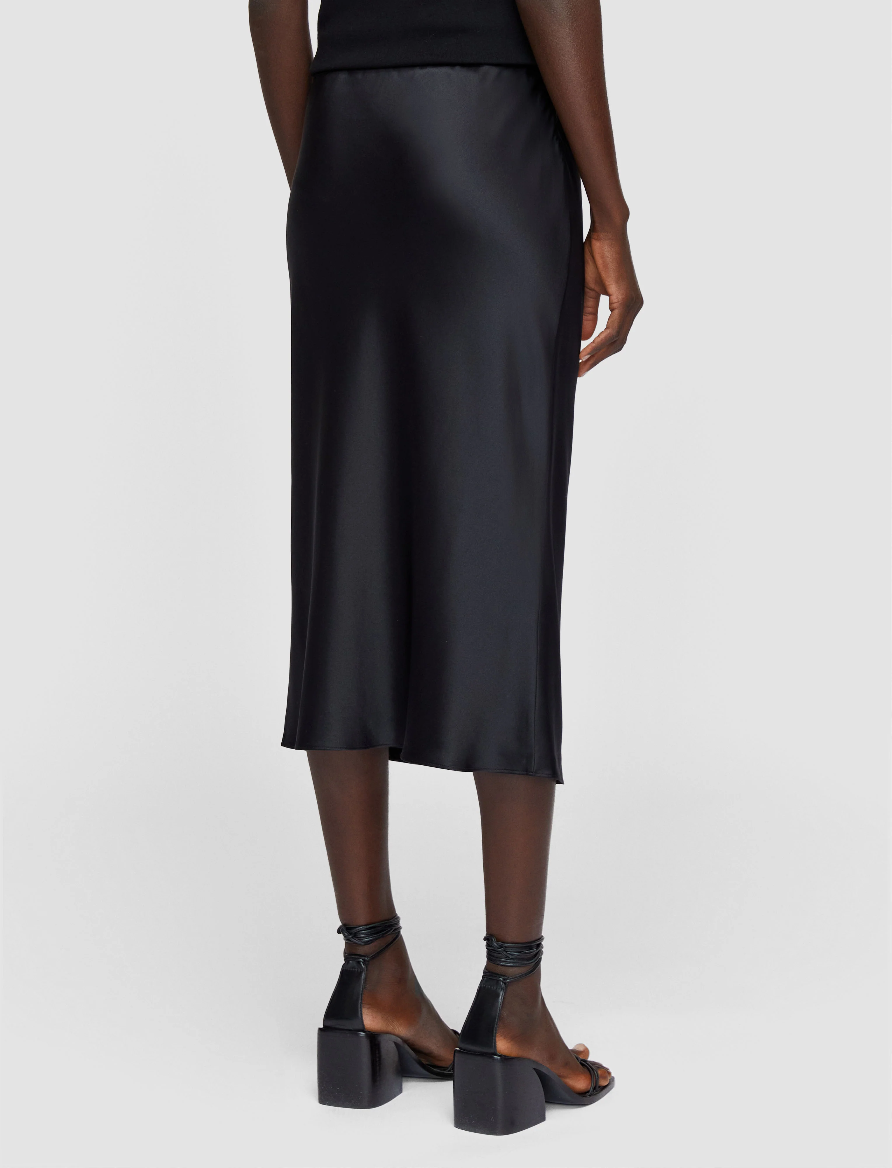 Isaak Silk Satin Skirt - Image 3