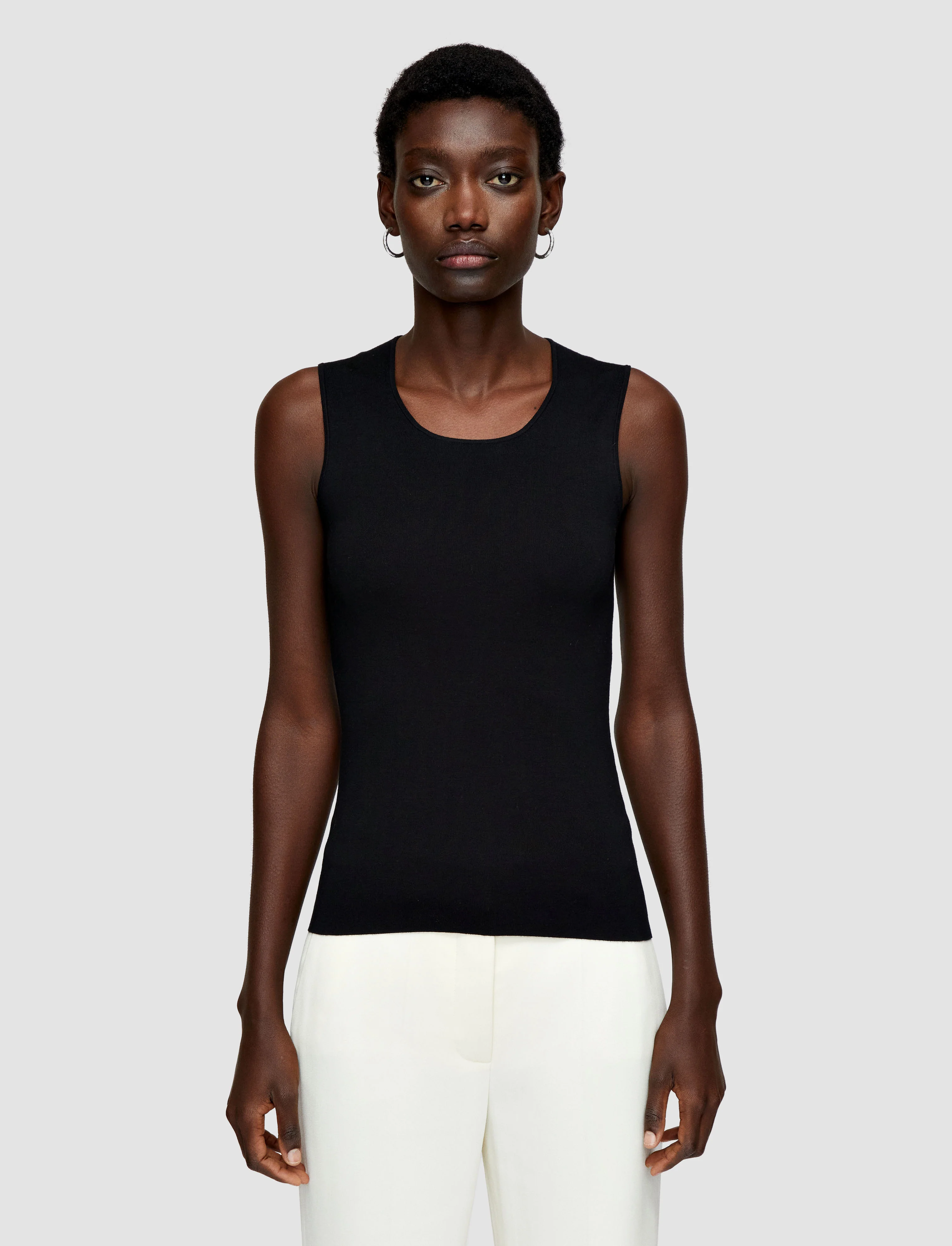 Silk Stretch Tank Top - Image 3