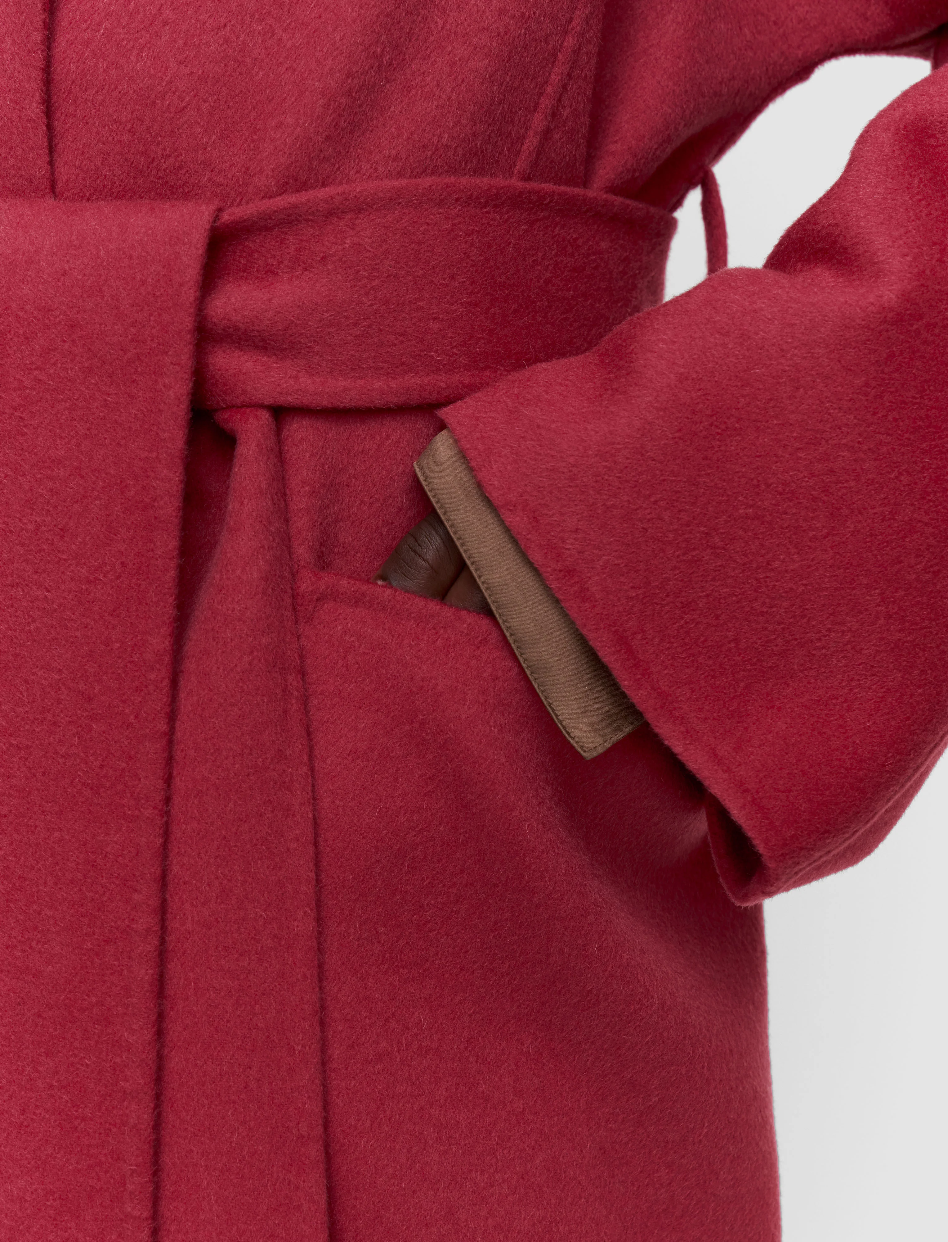 Spencer Double Face Cashmere Coat - Image 5