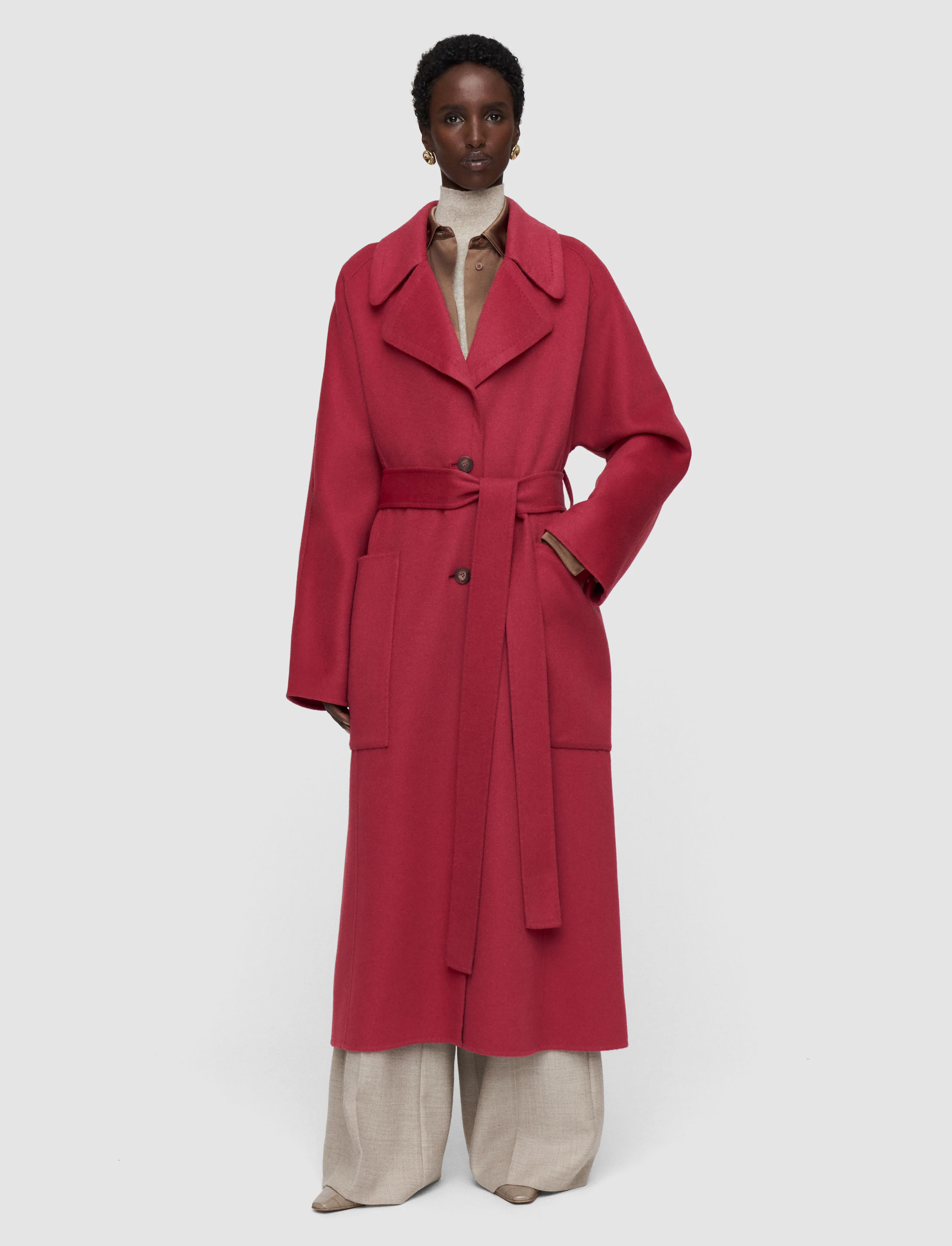 Spencer Double Face Cashmere Coat - Image 6