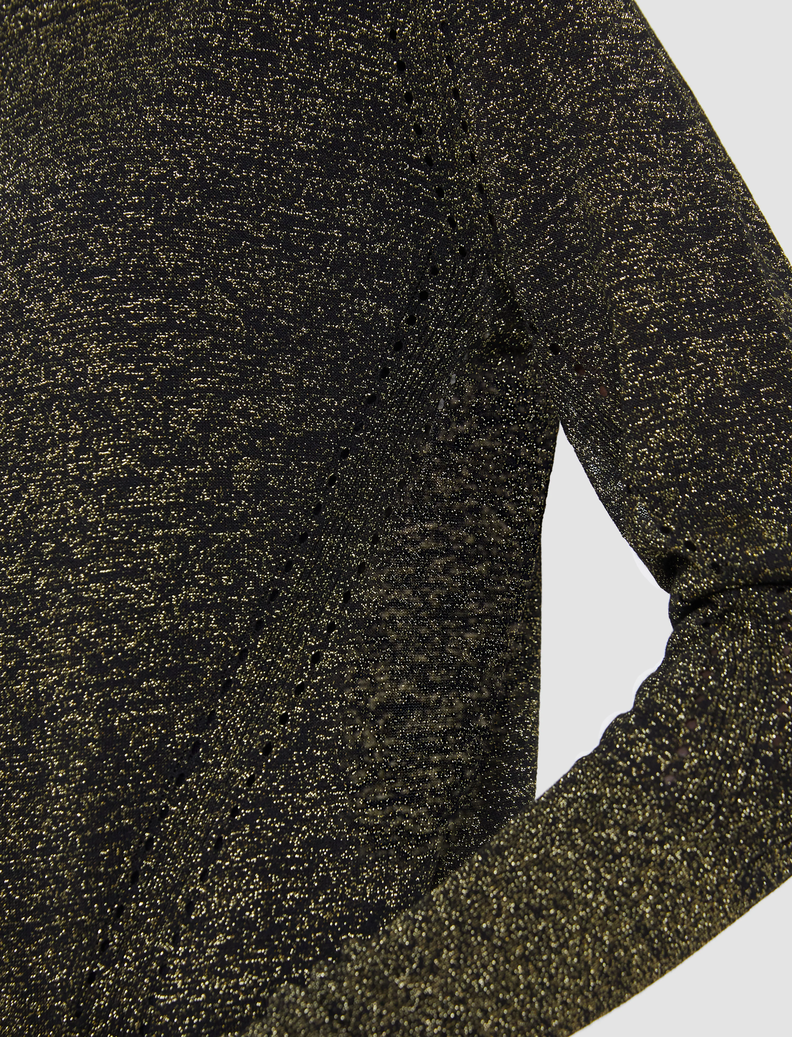Tasse Lurex Knit Cardigan - Image 5