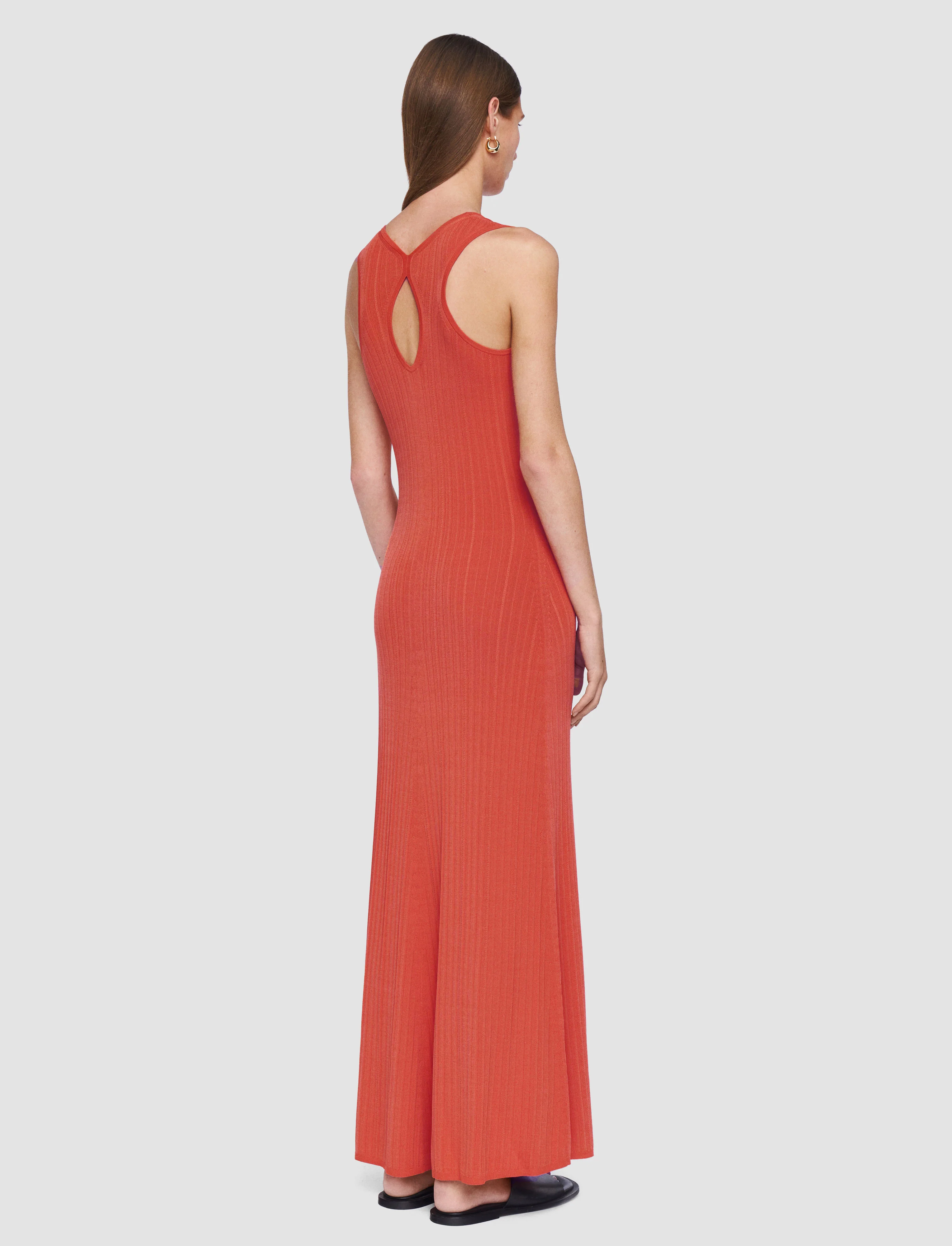 Viscose Rib Knit Dress - Image 4