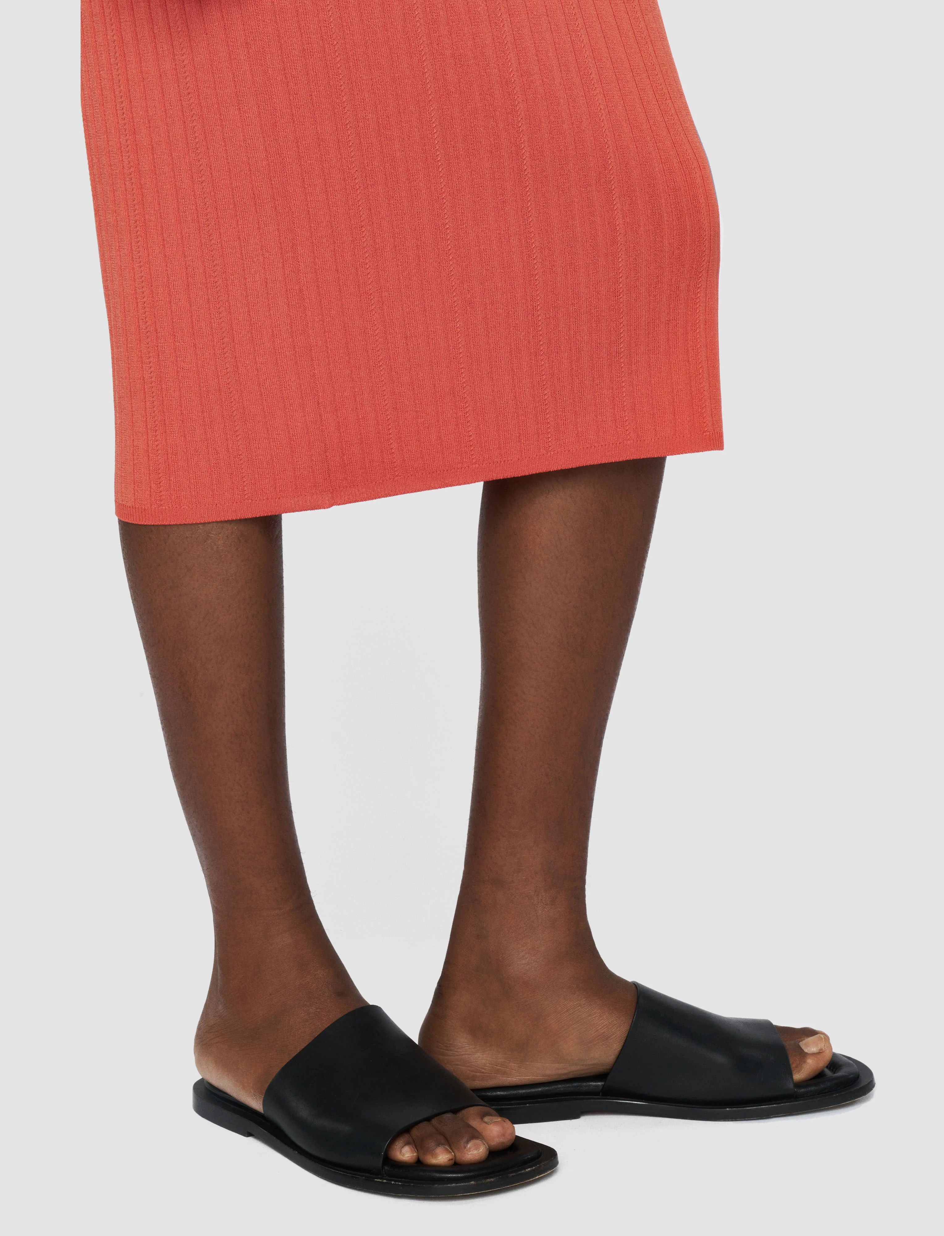 Viscose Rib Knit Skirt - Image 5