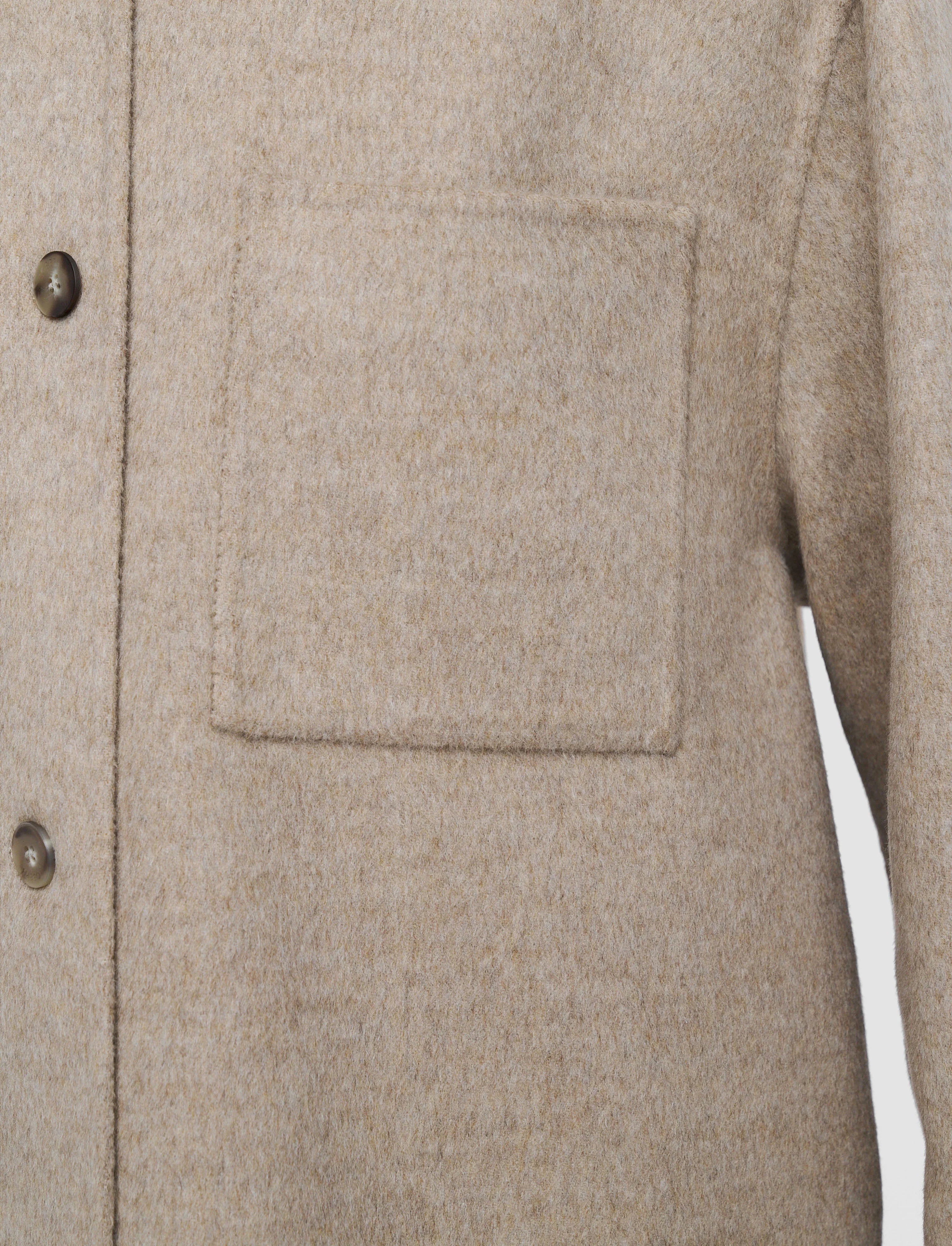 Wada Double Face Cashmere Overshirt - Image 6