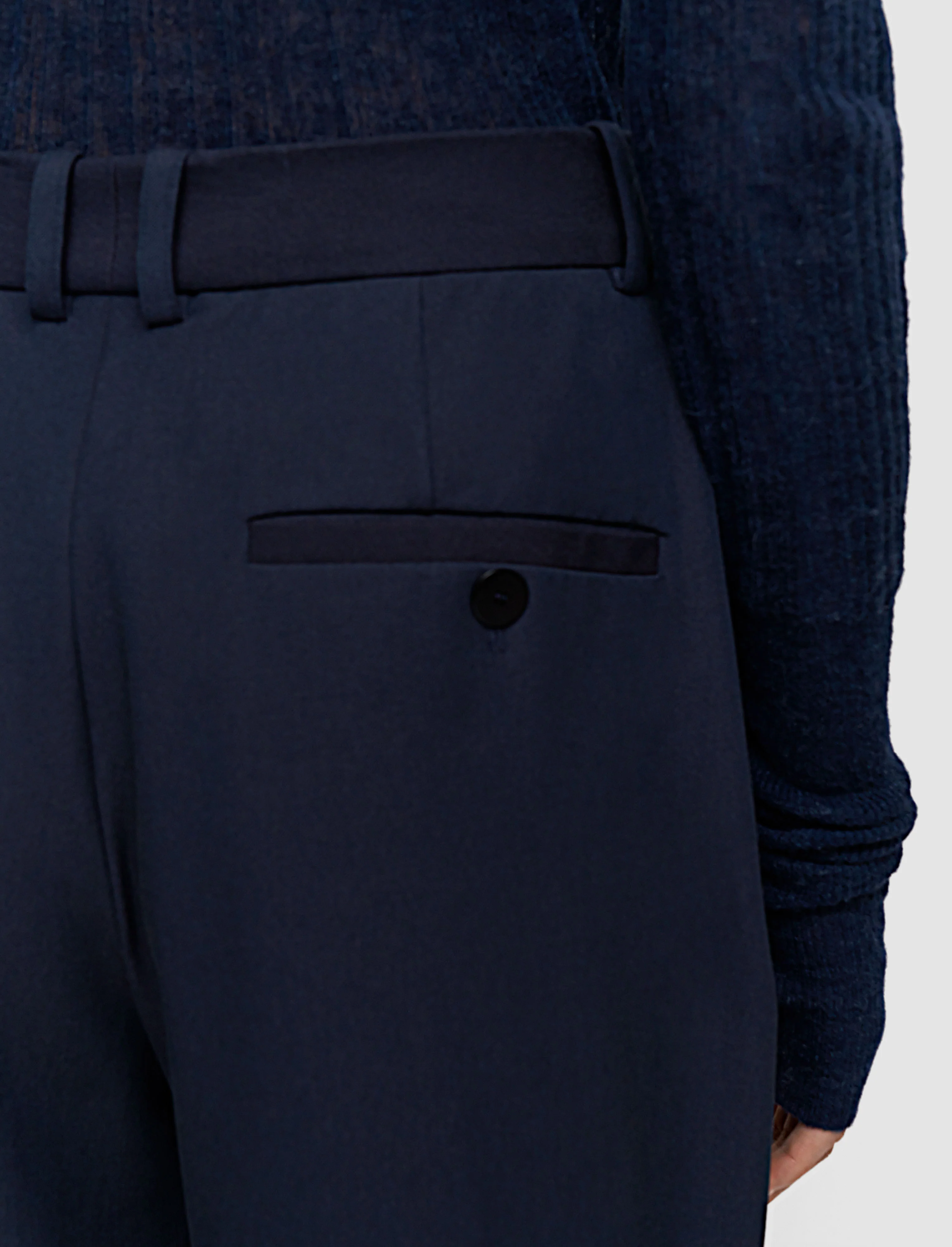 Yukio Gabardine Stretch Trousers - Image 4