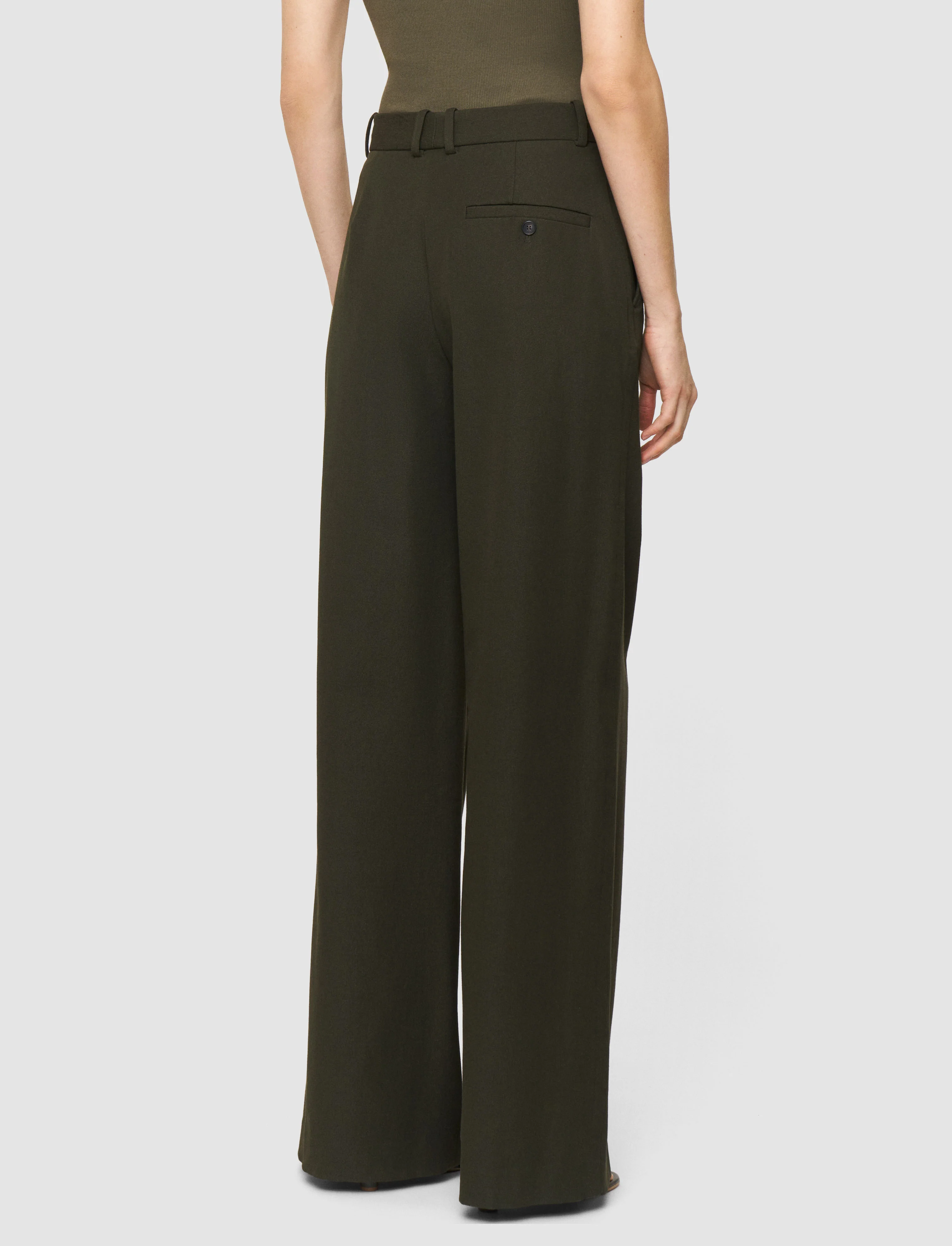 Yukio Gabardine Stretch Trousers - Image 3